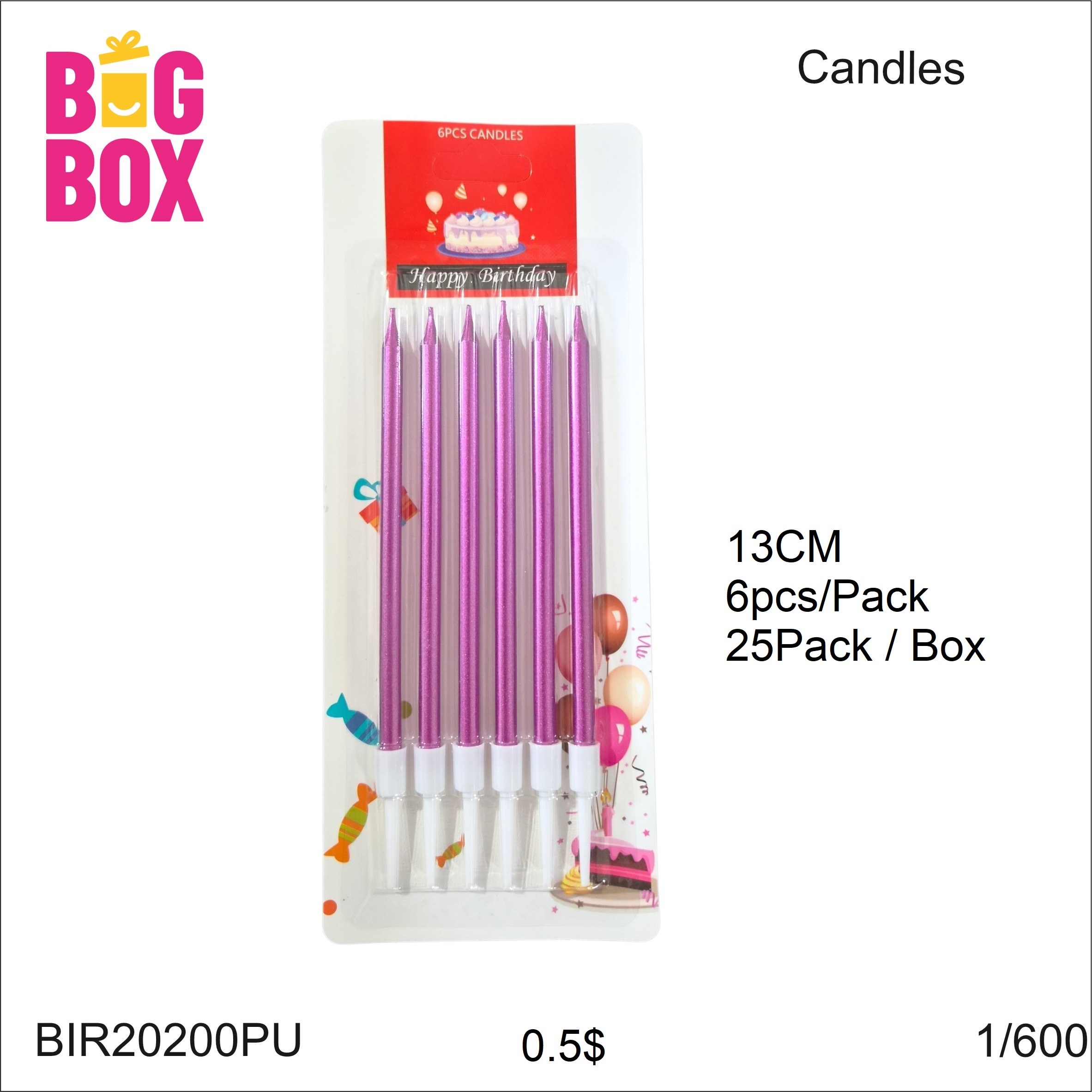 Stylish Magic Candles BIR20200PU