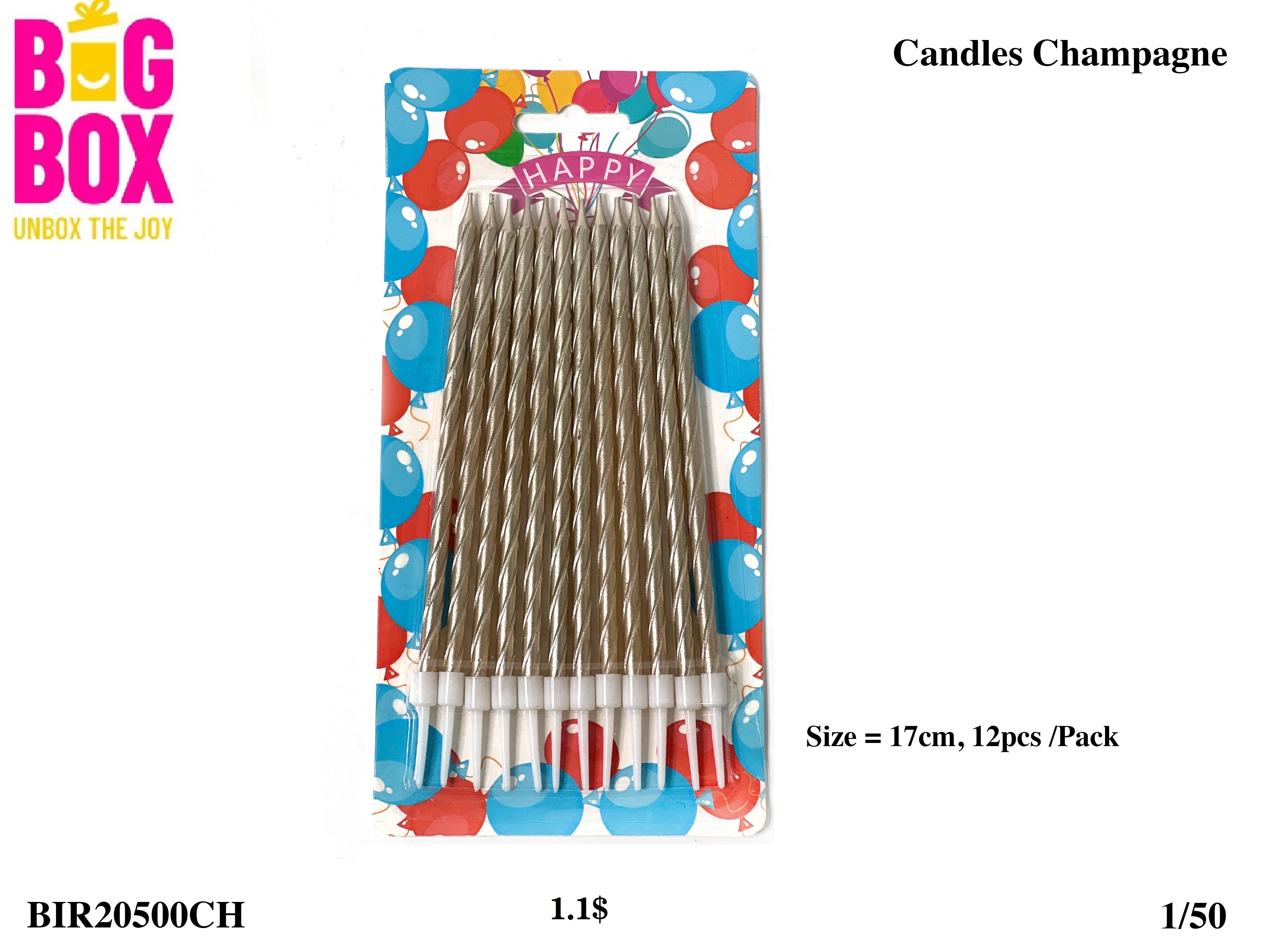 Stylish Magic Candles BIR20500CH