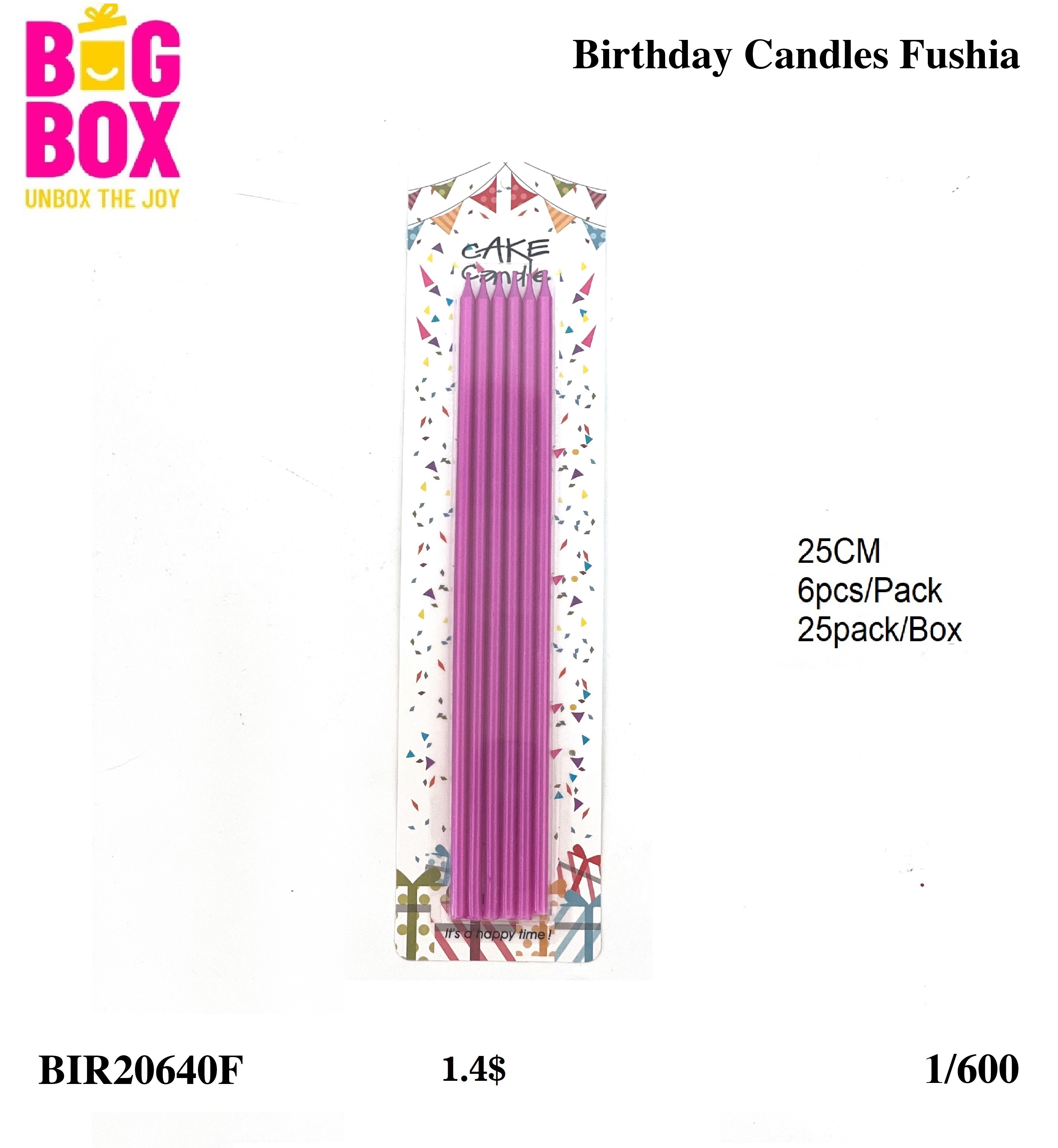 Stylish Magic Candles BIR20640F