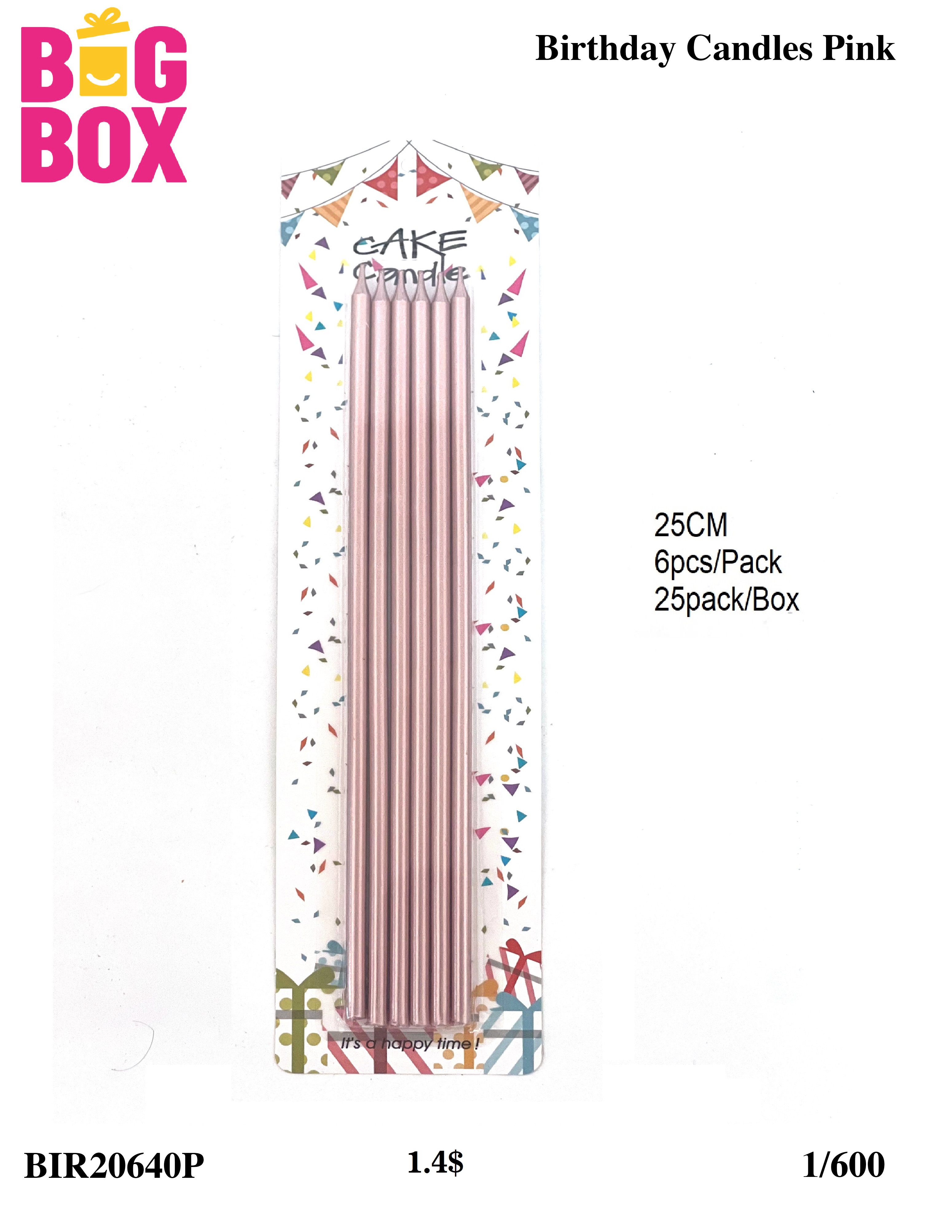 Stylish Magic Candles BIR20640P