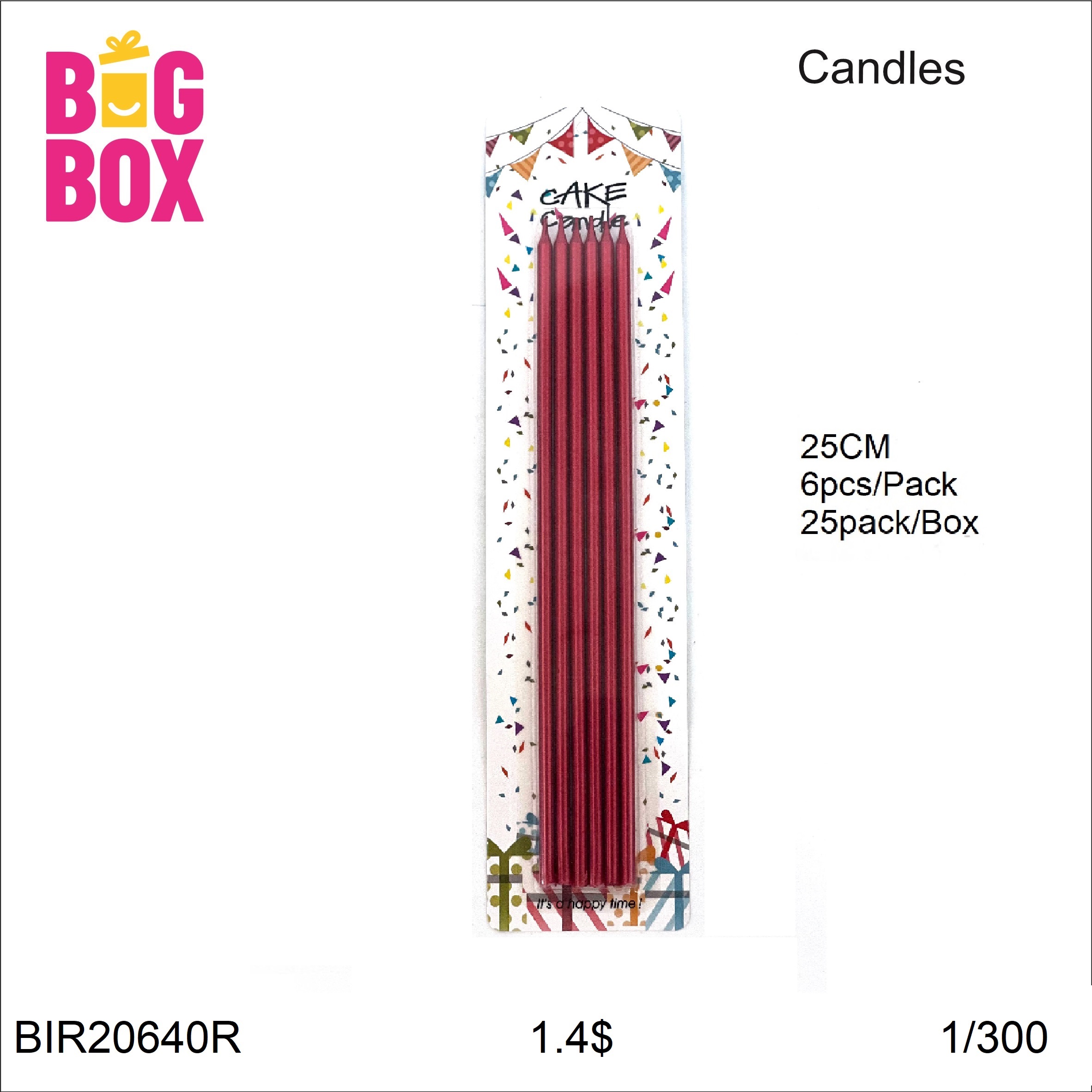 Stylish Magic Candles BIR20640R