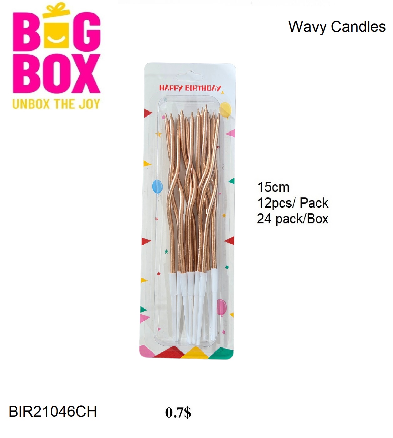 Stylish Magic Candles BIR21046CH