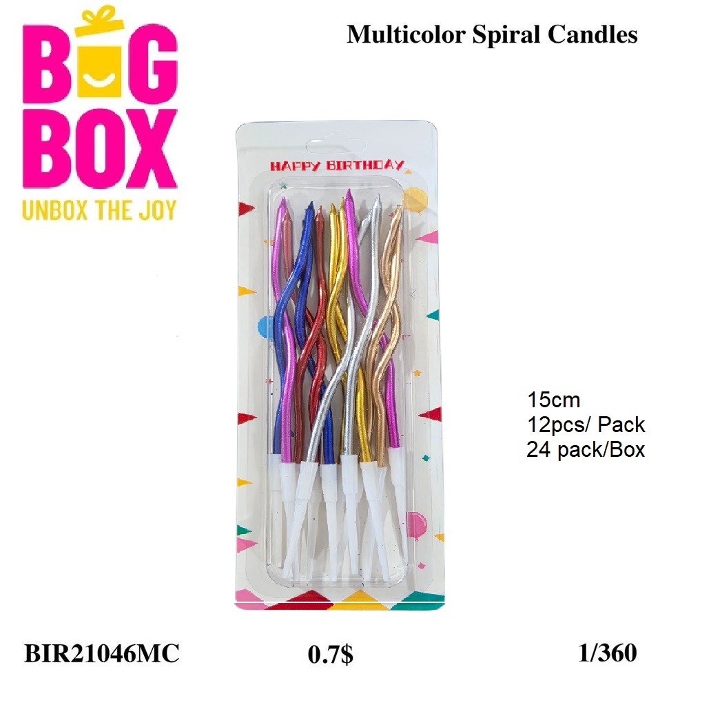 Stylish Magic Candles BIR21046MC