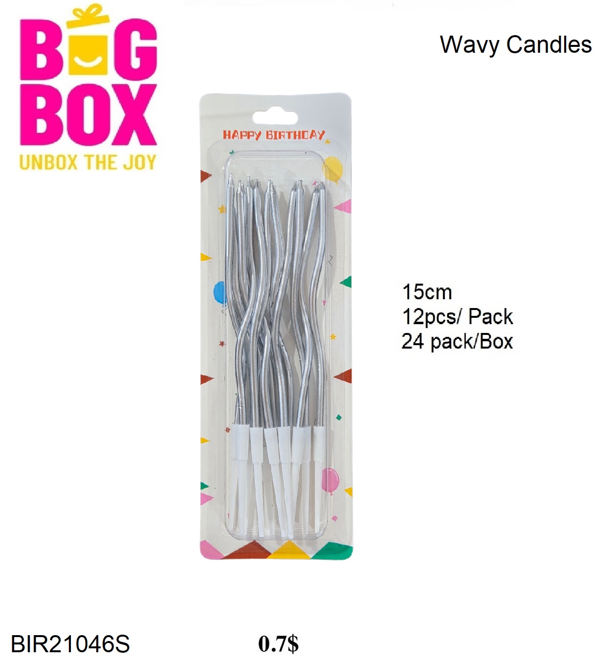Stylish Magic Candles BIR21046S