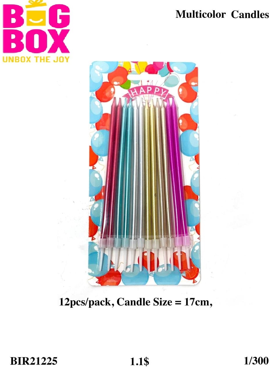 Stylish Magic Candles BIR21225