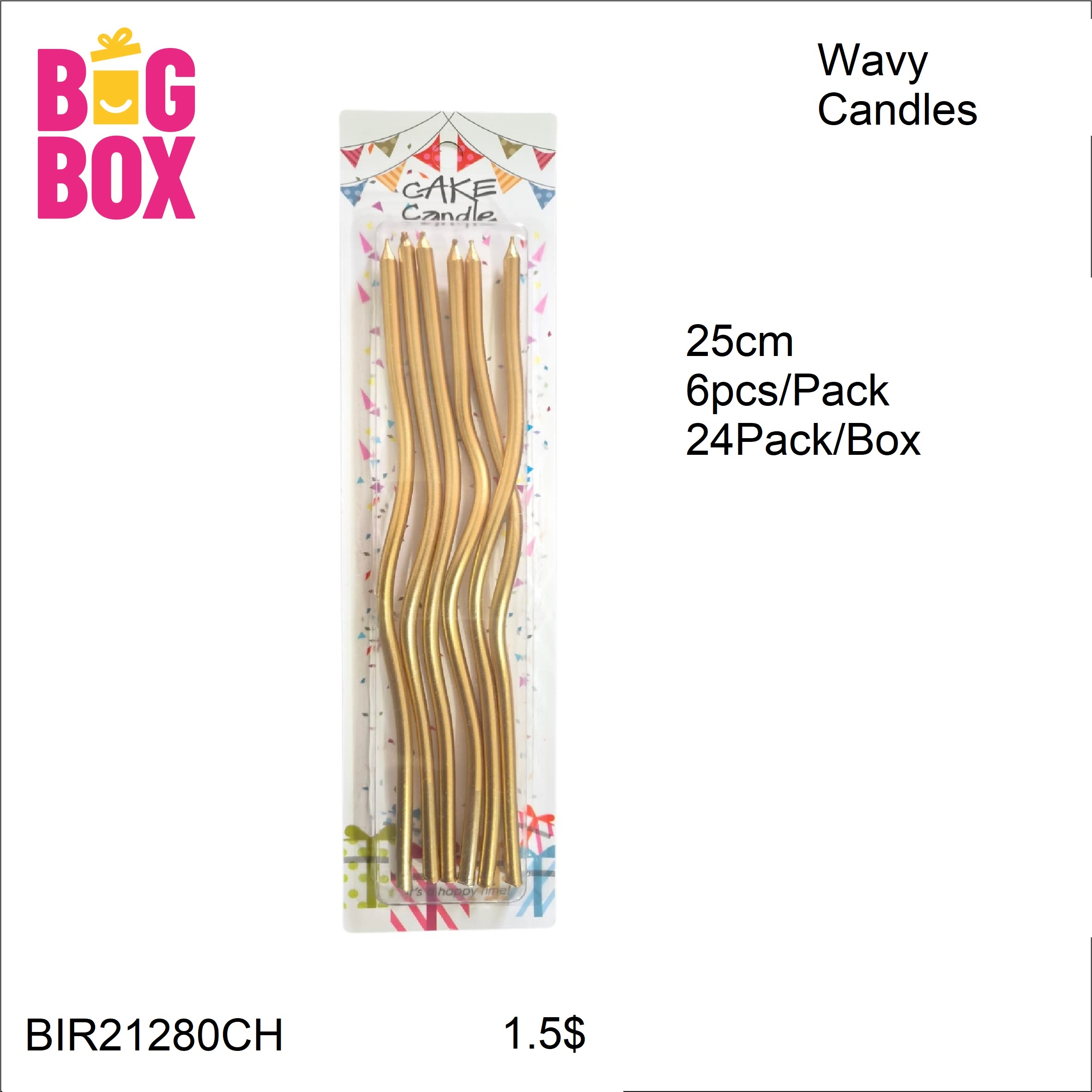 Stylish Magic Candles BIR21280CH