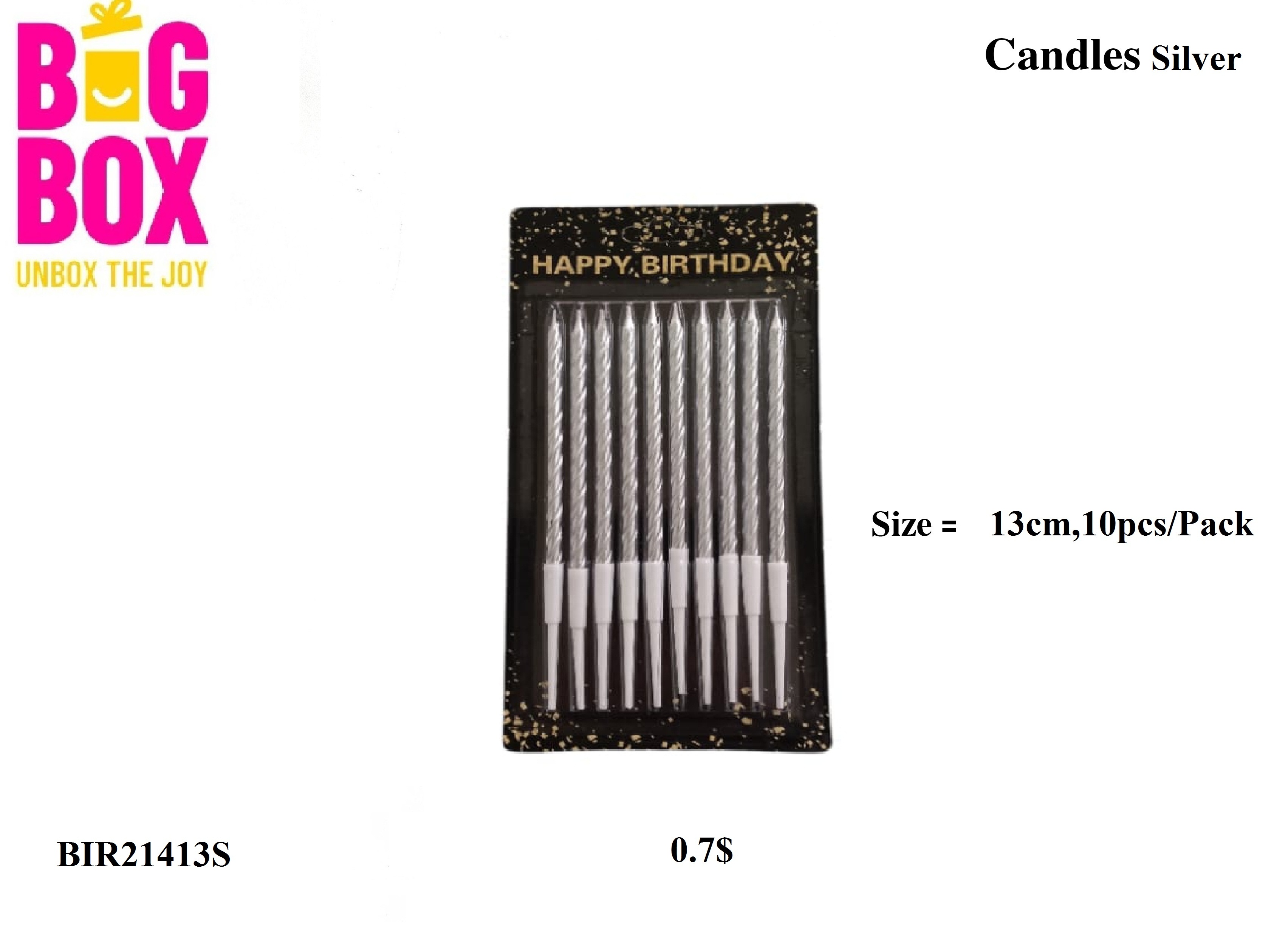 Stylish Magic Candles BIR21413S
