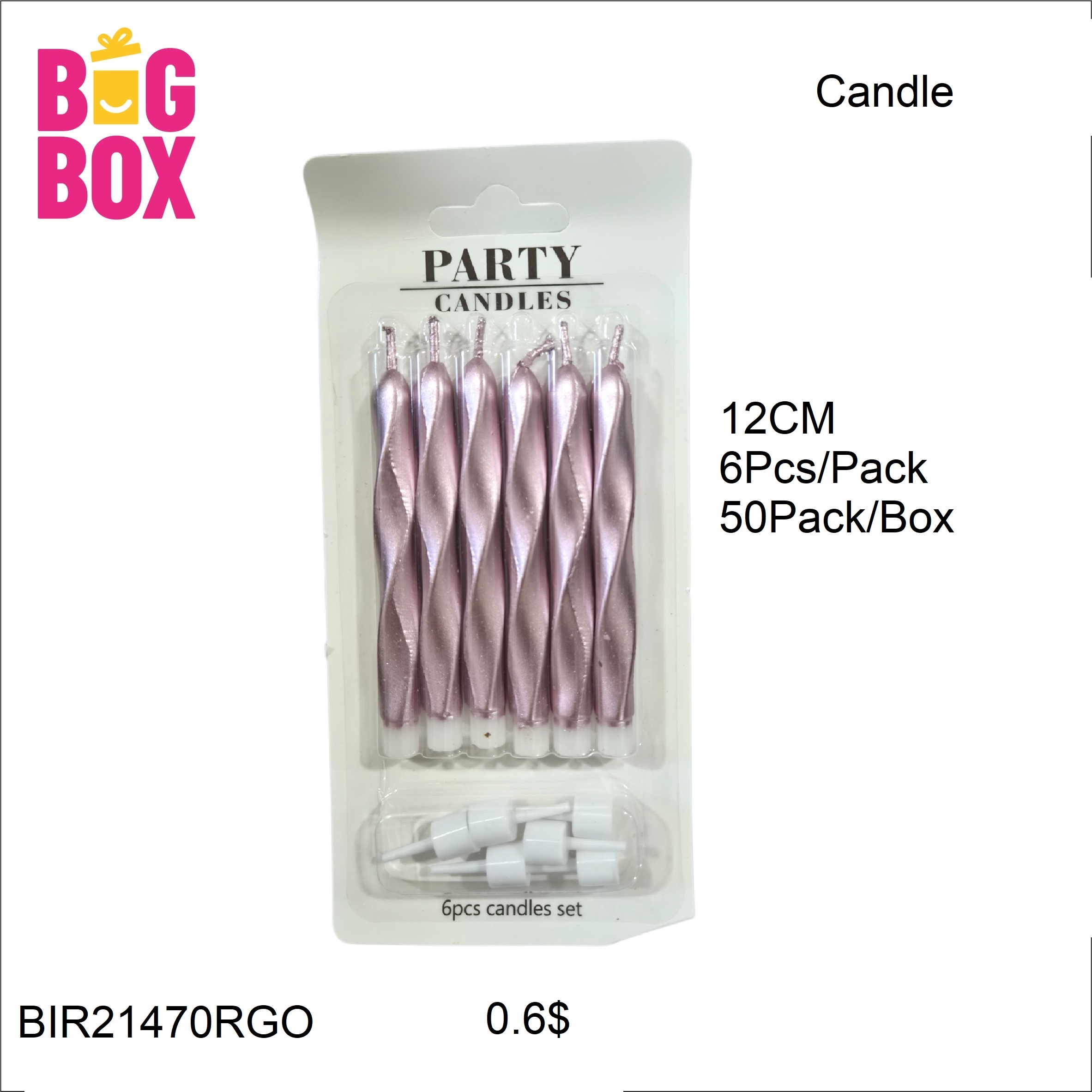 Stylish Magic Candles BIR21470RGO