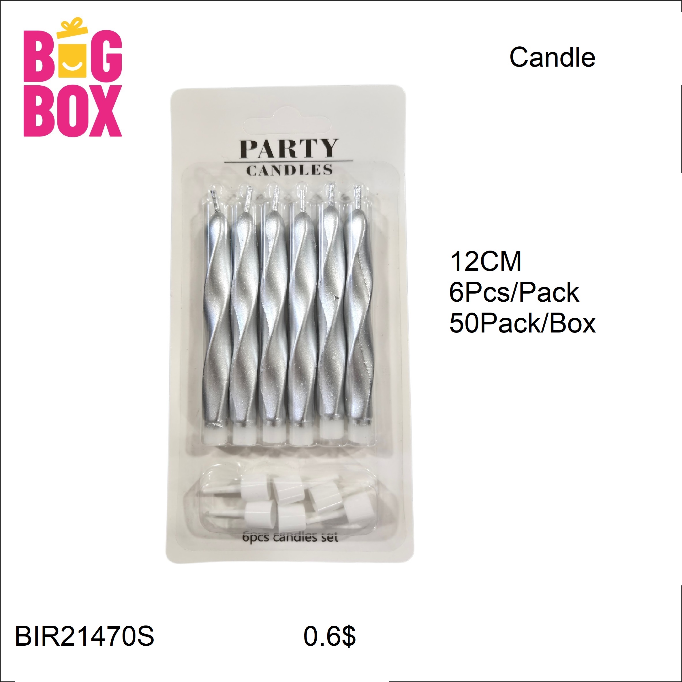 Stylish Magic Candles BIR21470S