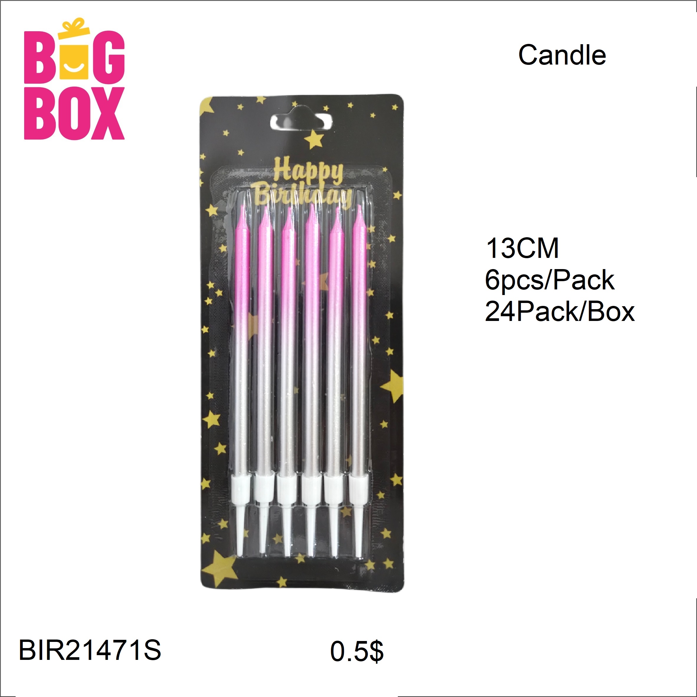 Stylish Magic Candles BIR21471S