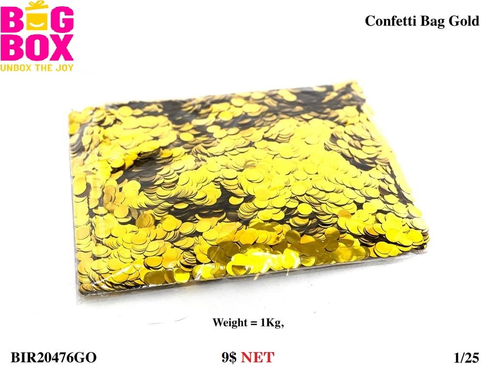 Confetti BIR20476GO