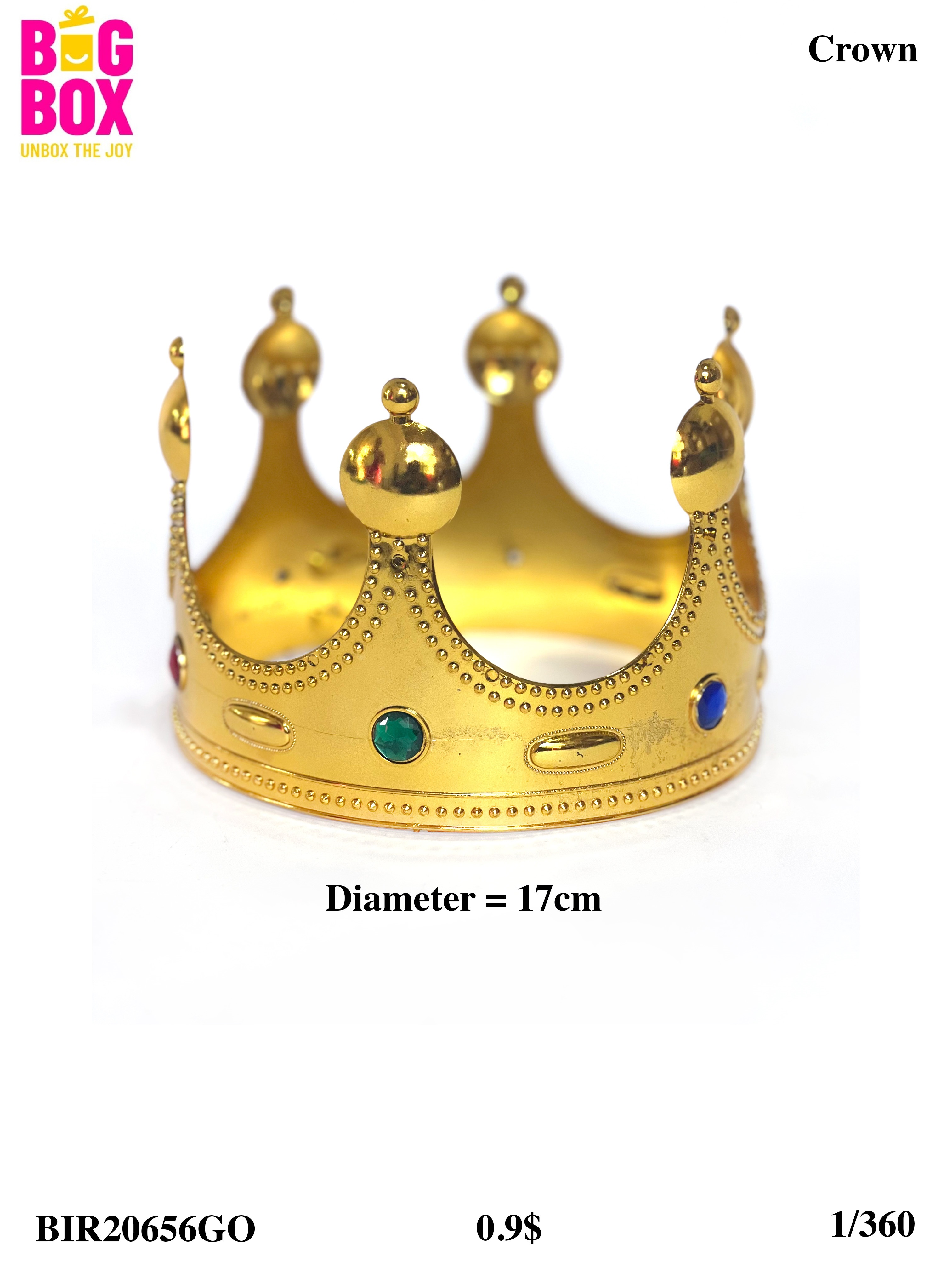 Crowns & Sticks BIR20656GO
