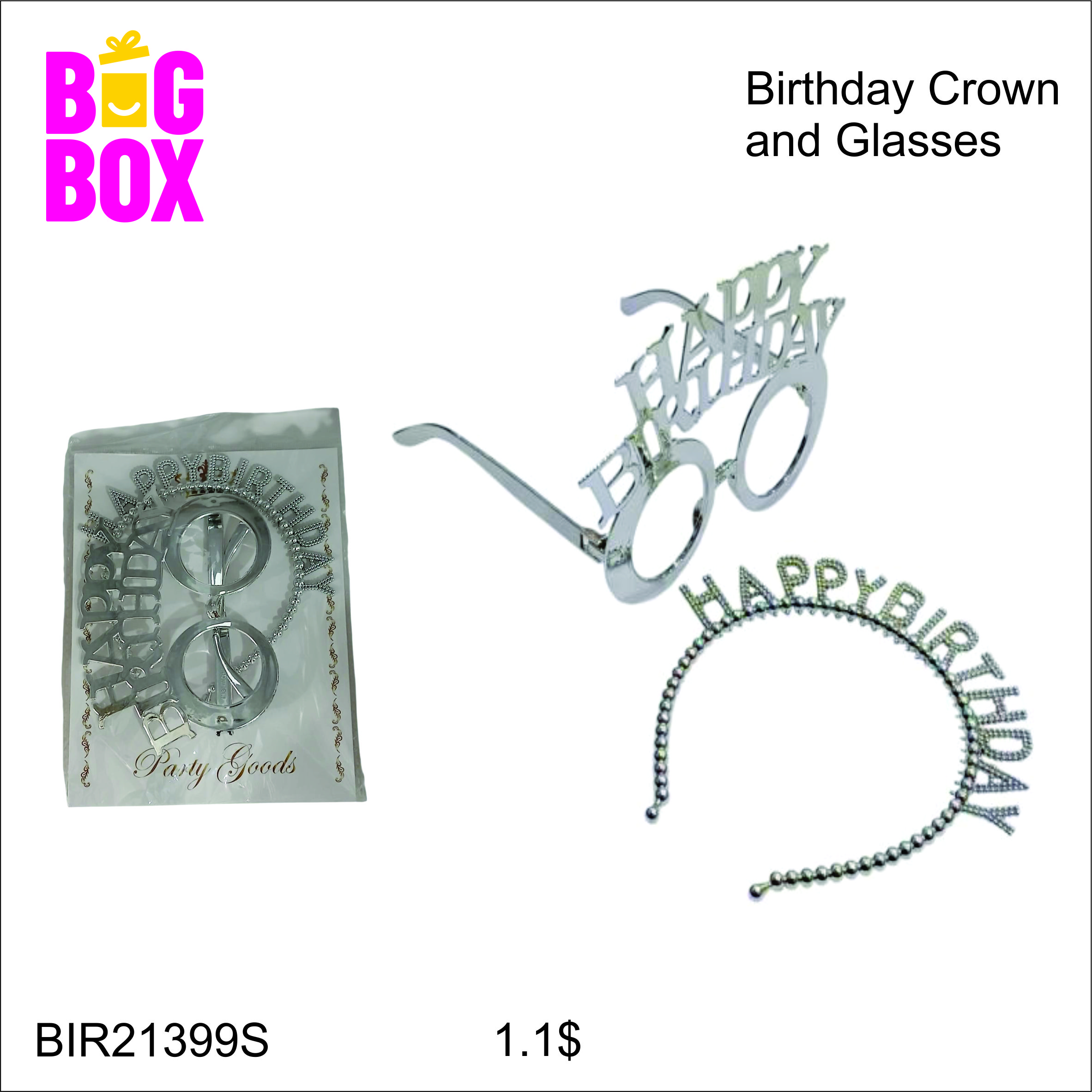 Crowns & Sticks BIR21399S