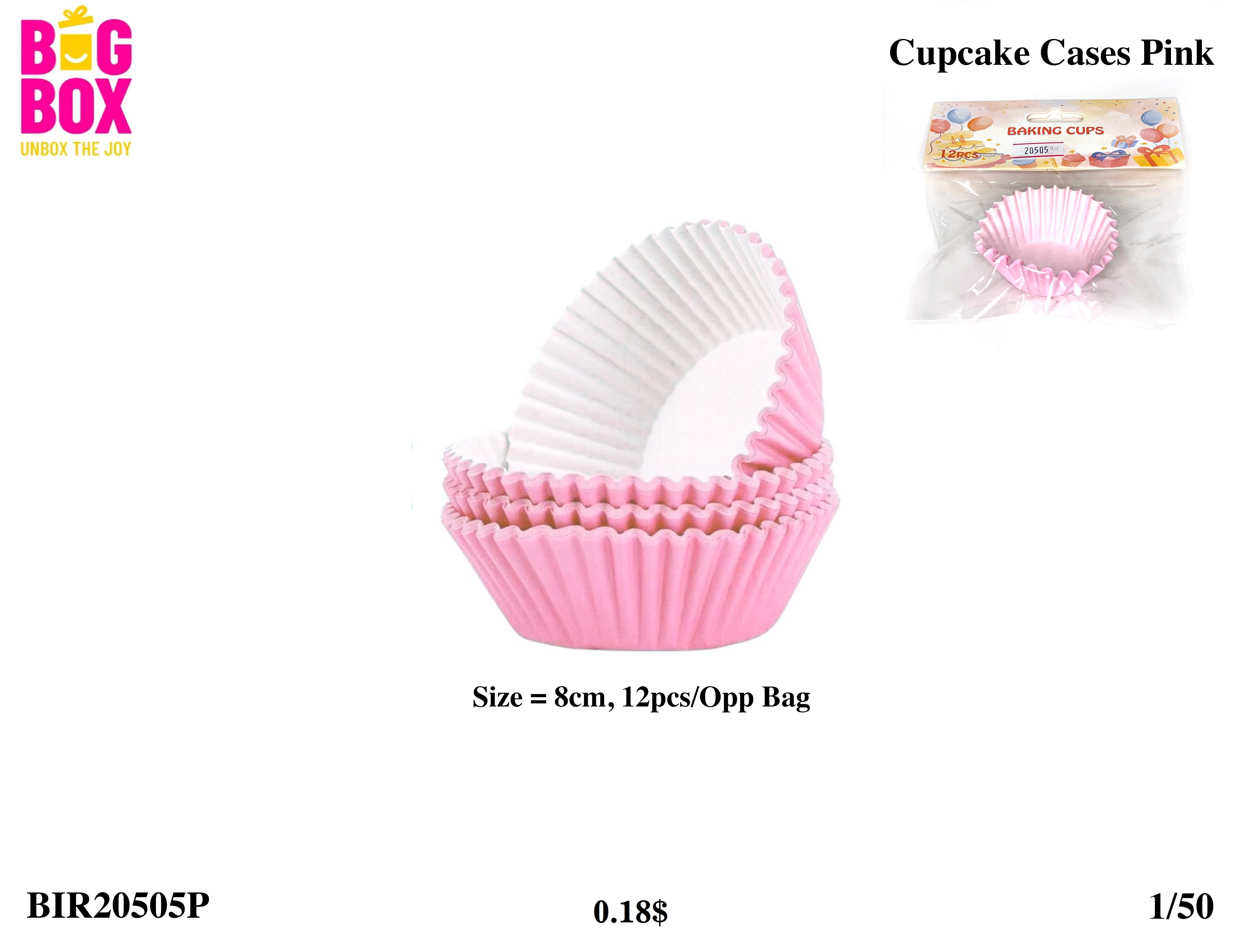 Cup-cake Cases BIR20505P