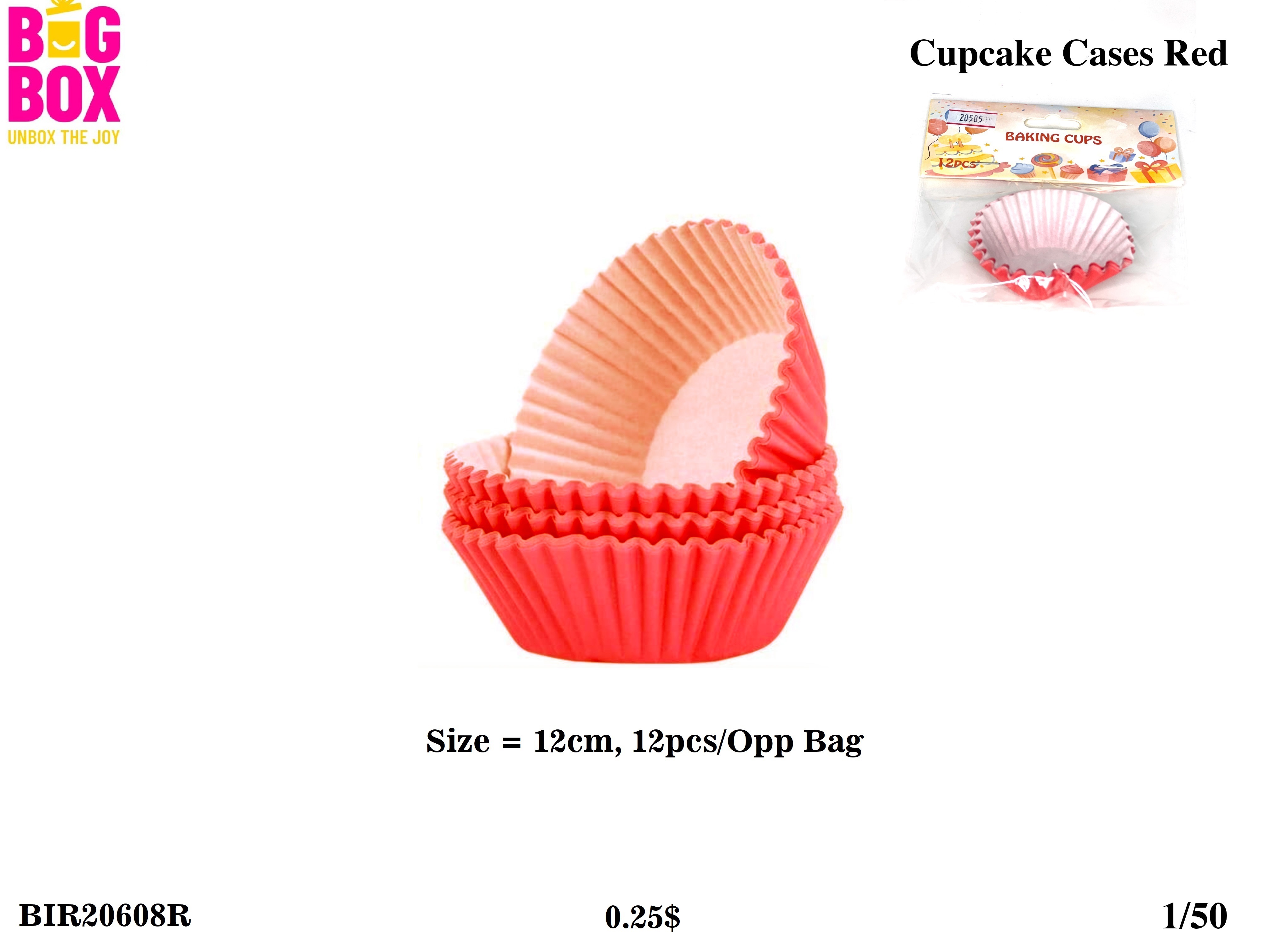 Cup-cake Cases BIR20608R