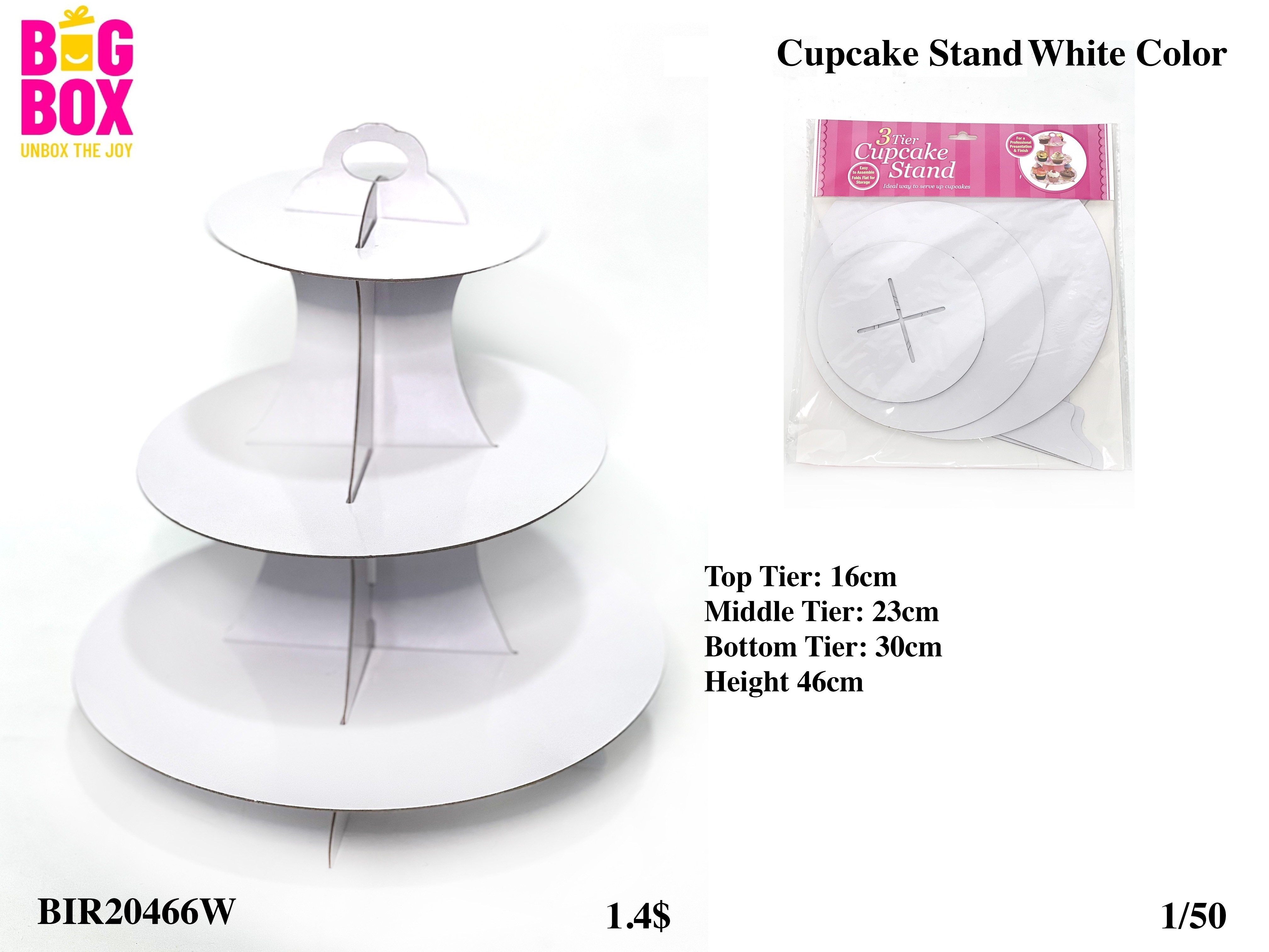 Cup-cake Stands BIR20466W