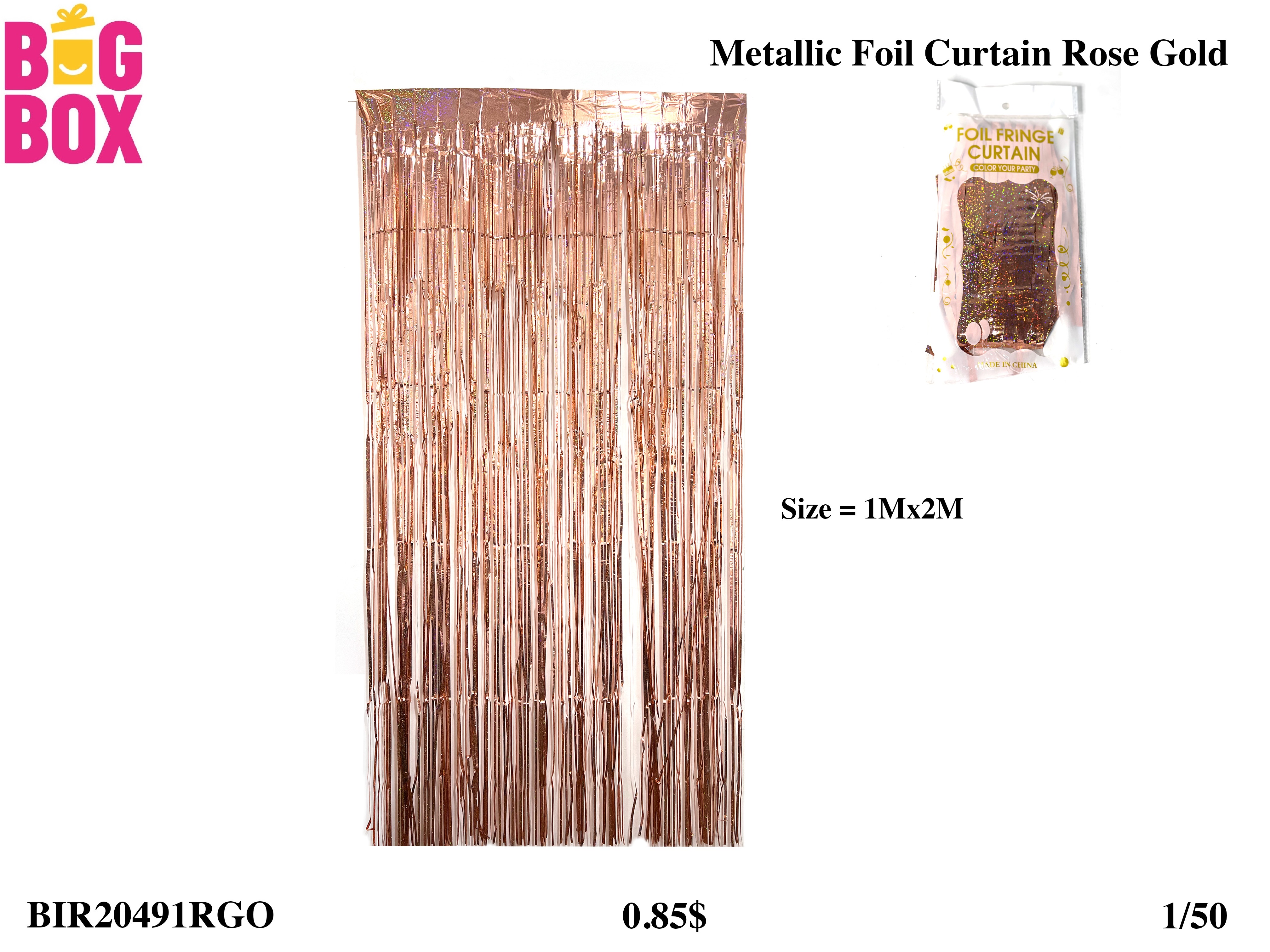 Foil Curtain BIR20491RGO