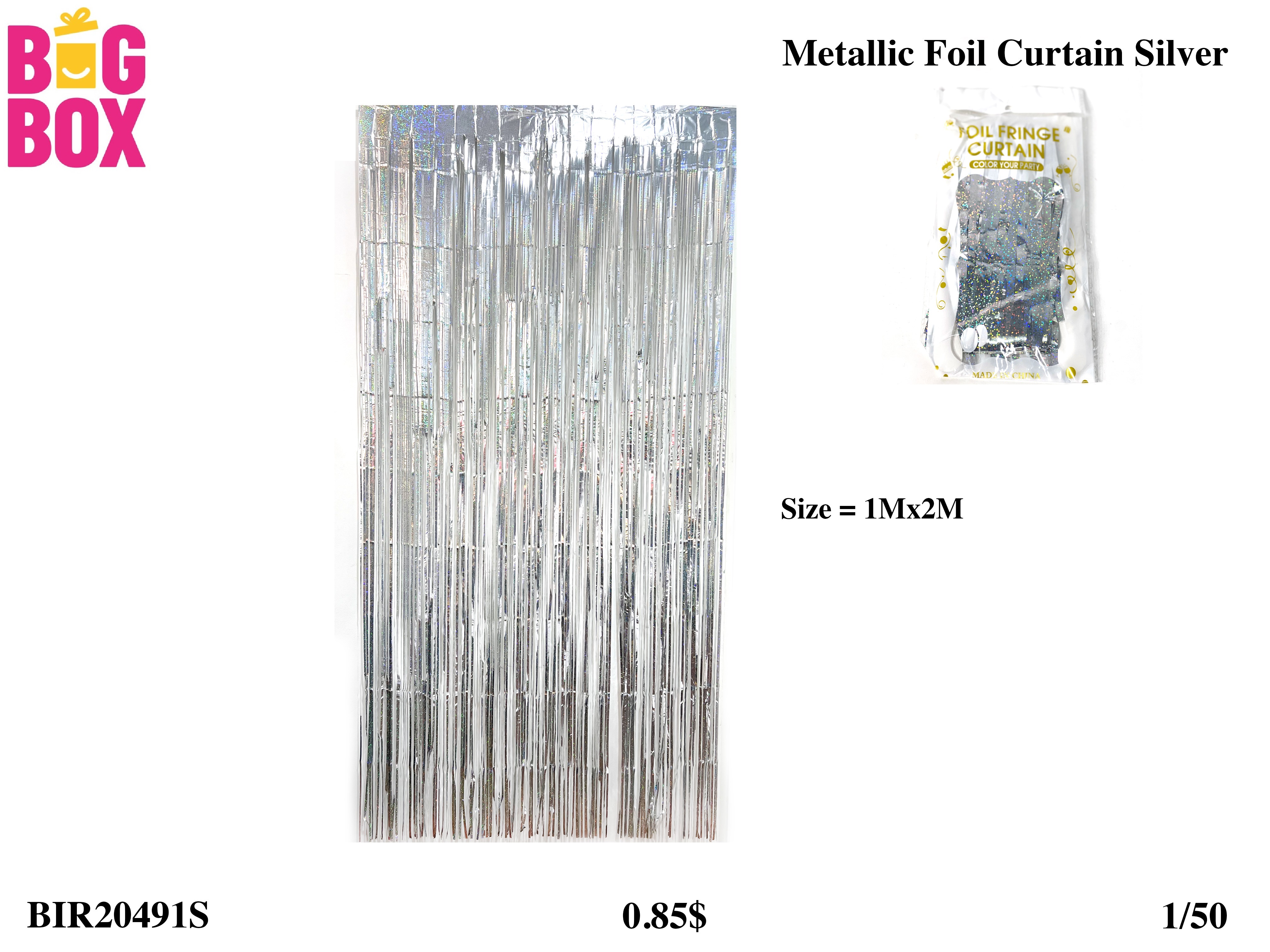 Foil Curtain BIR20491S