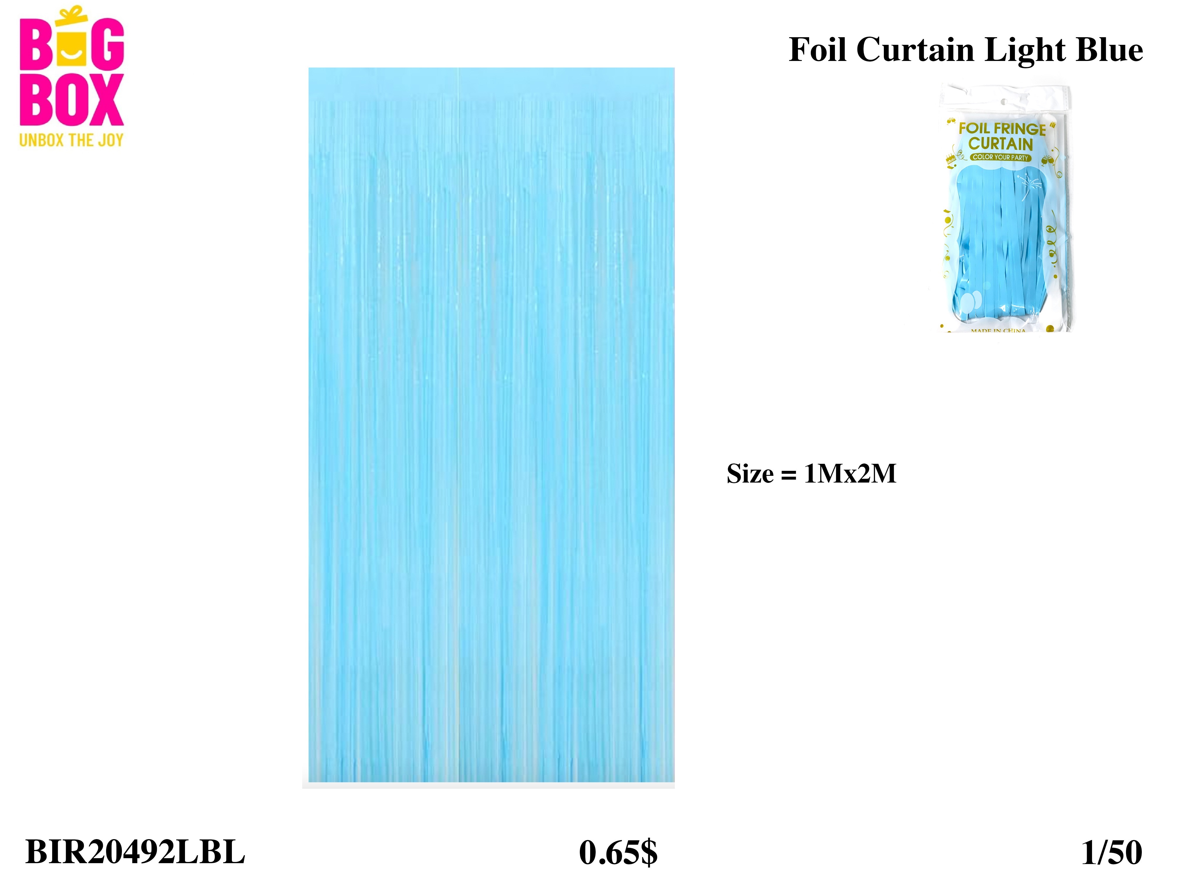 Foil Curtain BIR20492LBL