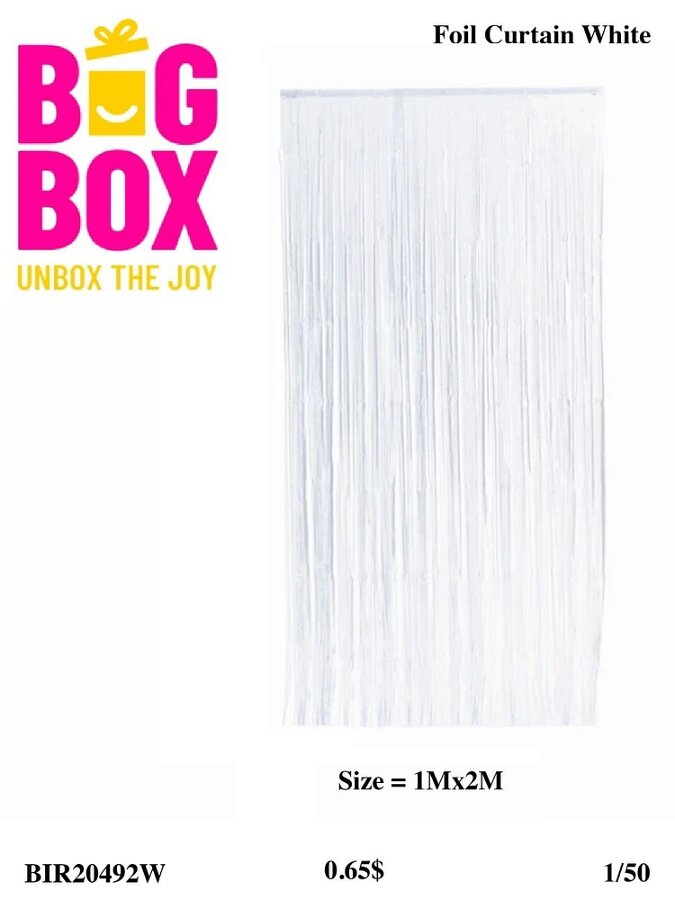 Foil Curtain BIR20492W