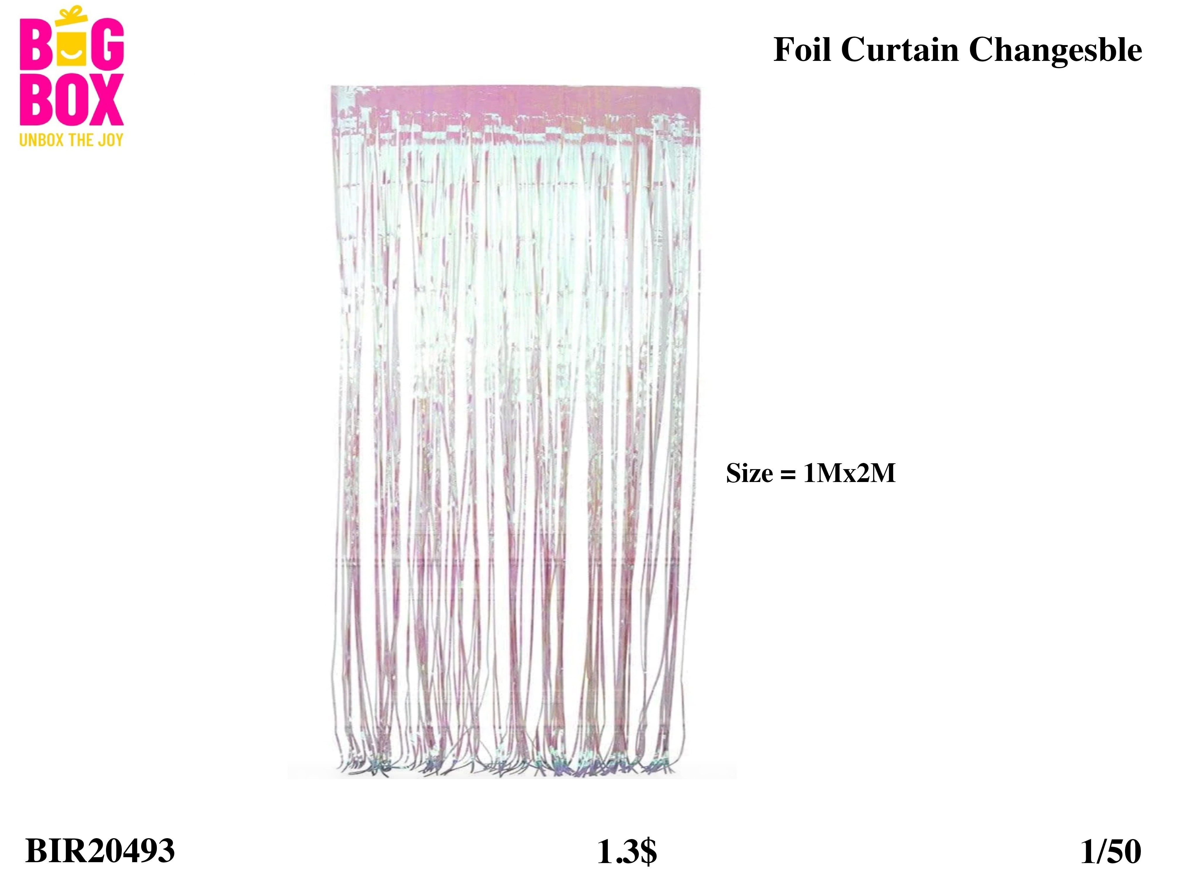 Foil Curtain BIR20493