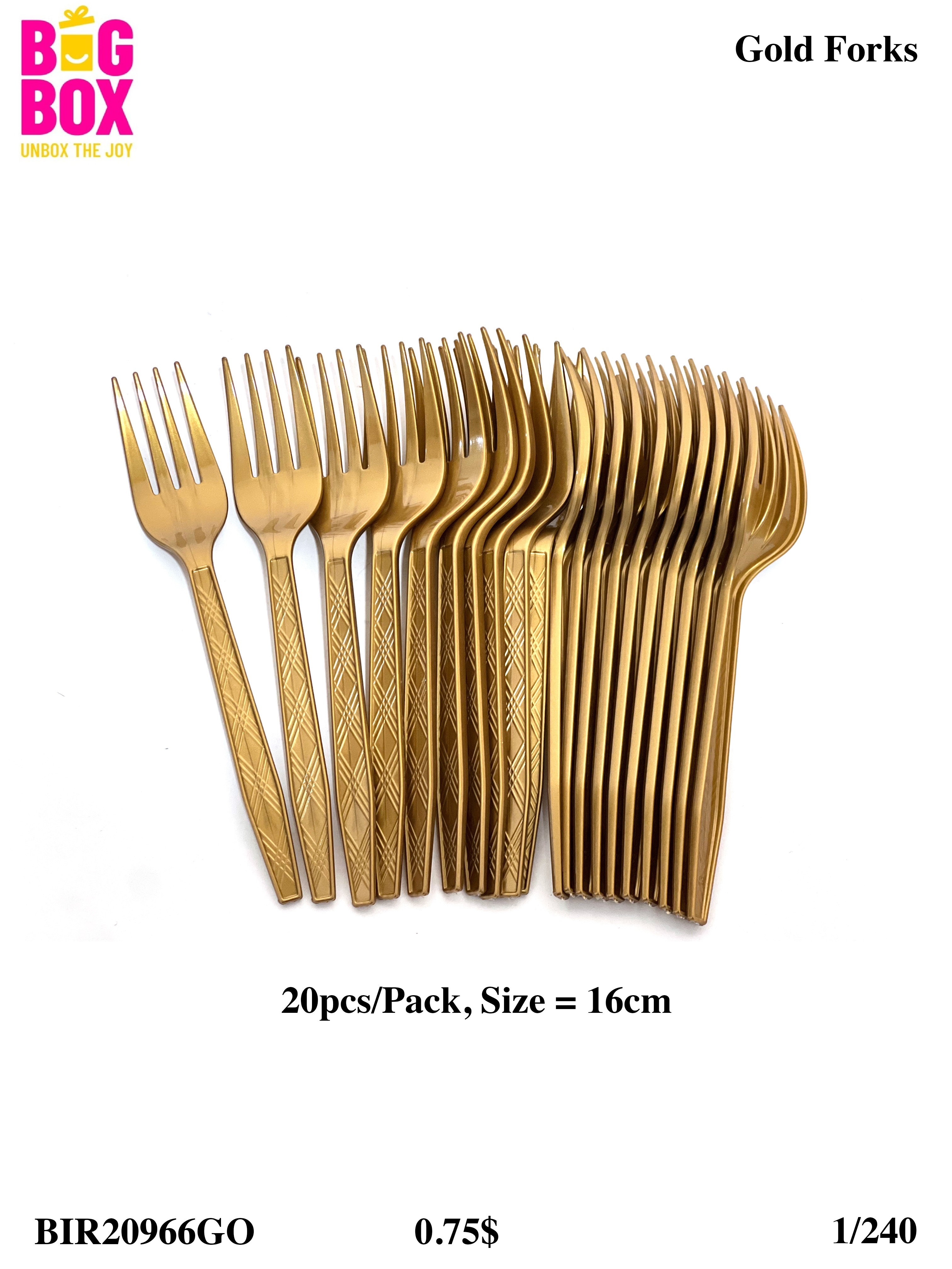 Forks, Knives, Spoons BIR20966GO