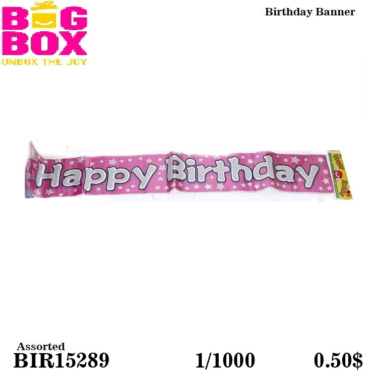 Banners & Posters BIR15289