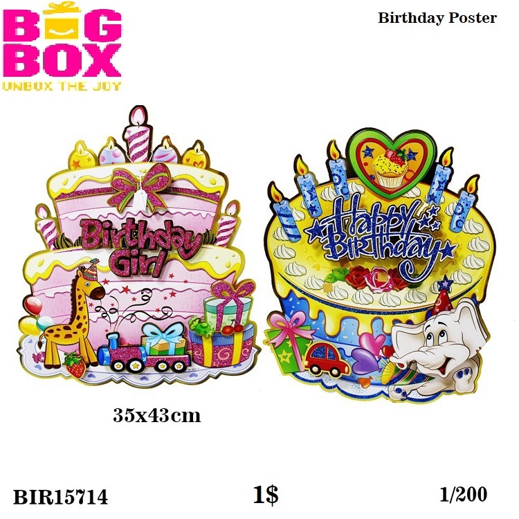 Banners & Posters BIR15714