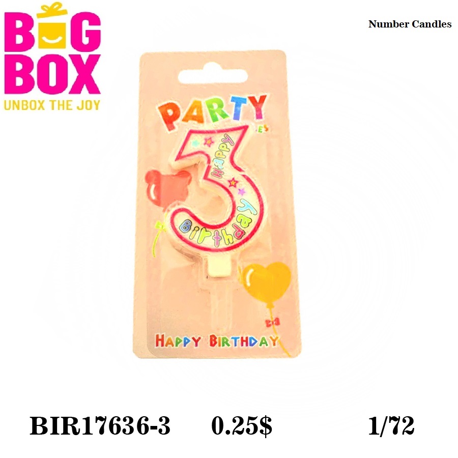 Candles No BIR17636-3