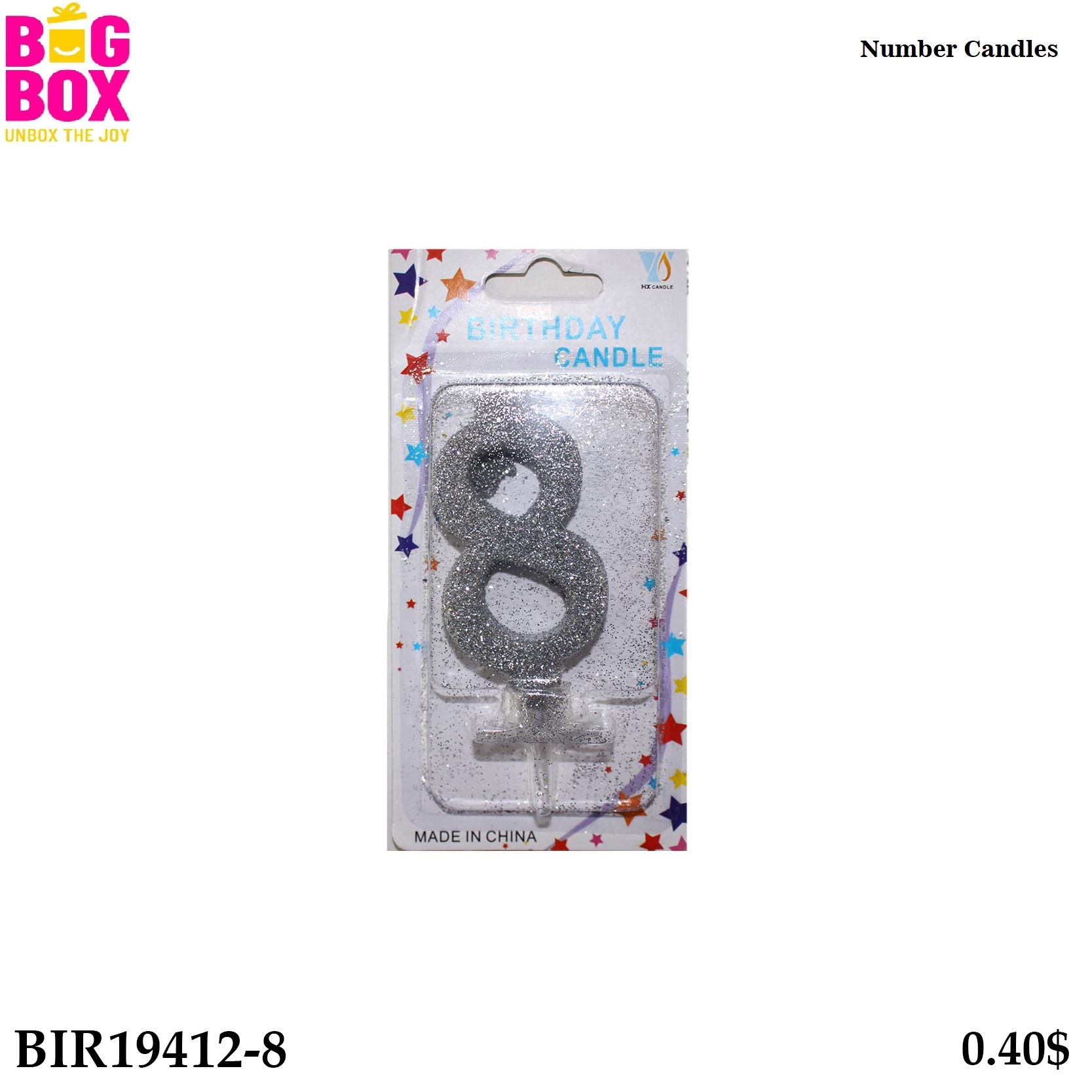 Candles No BIR19412-8