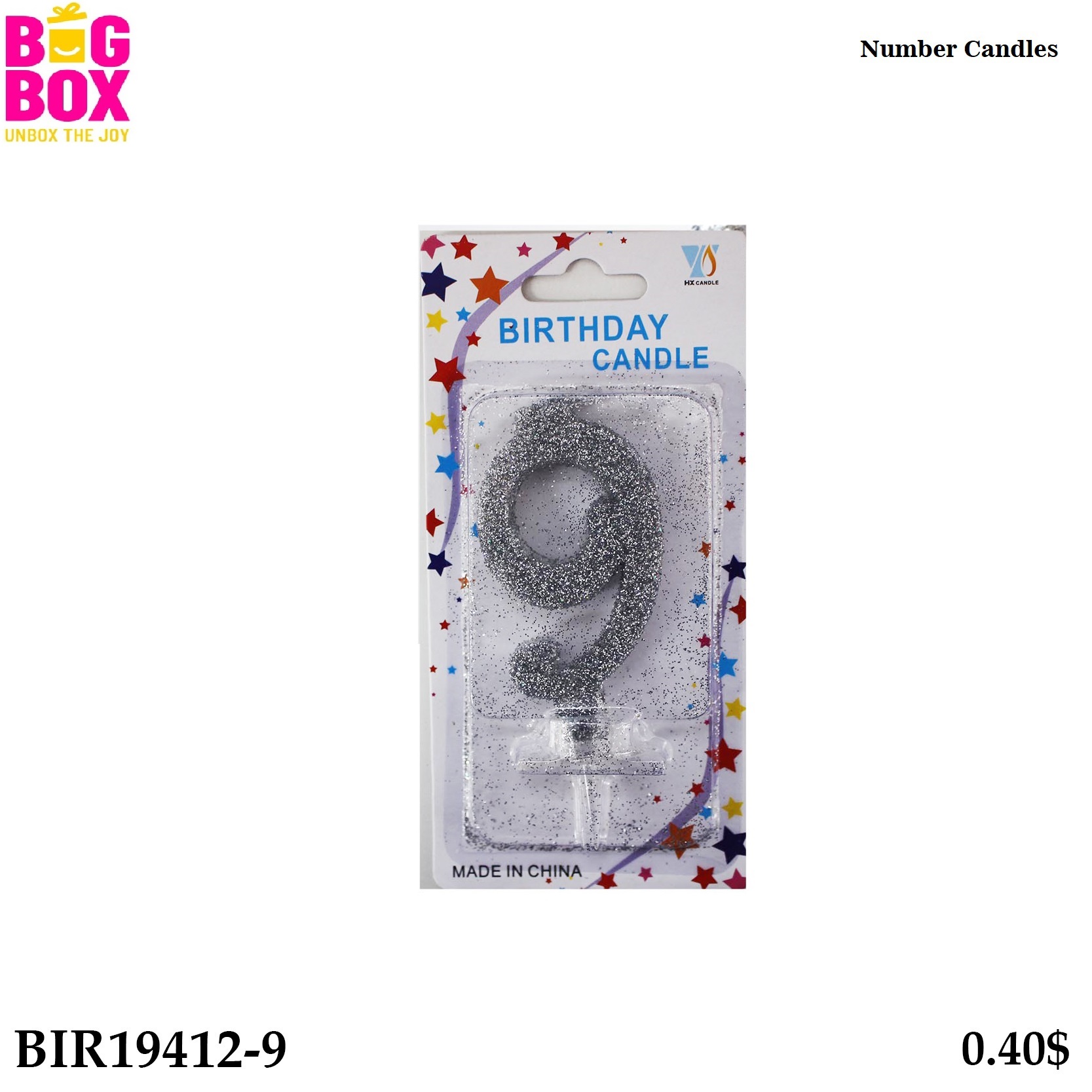 Candles No BIR19412-9