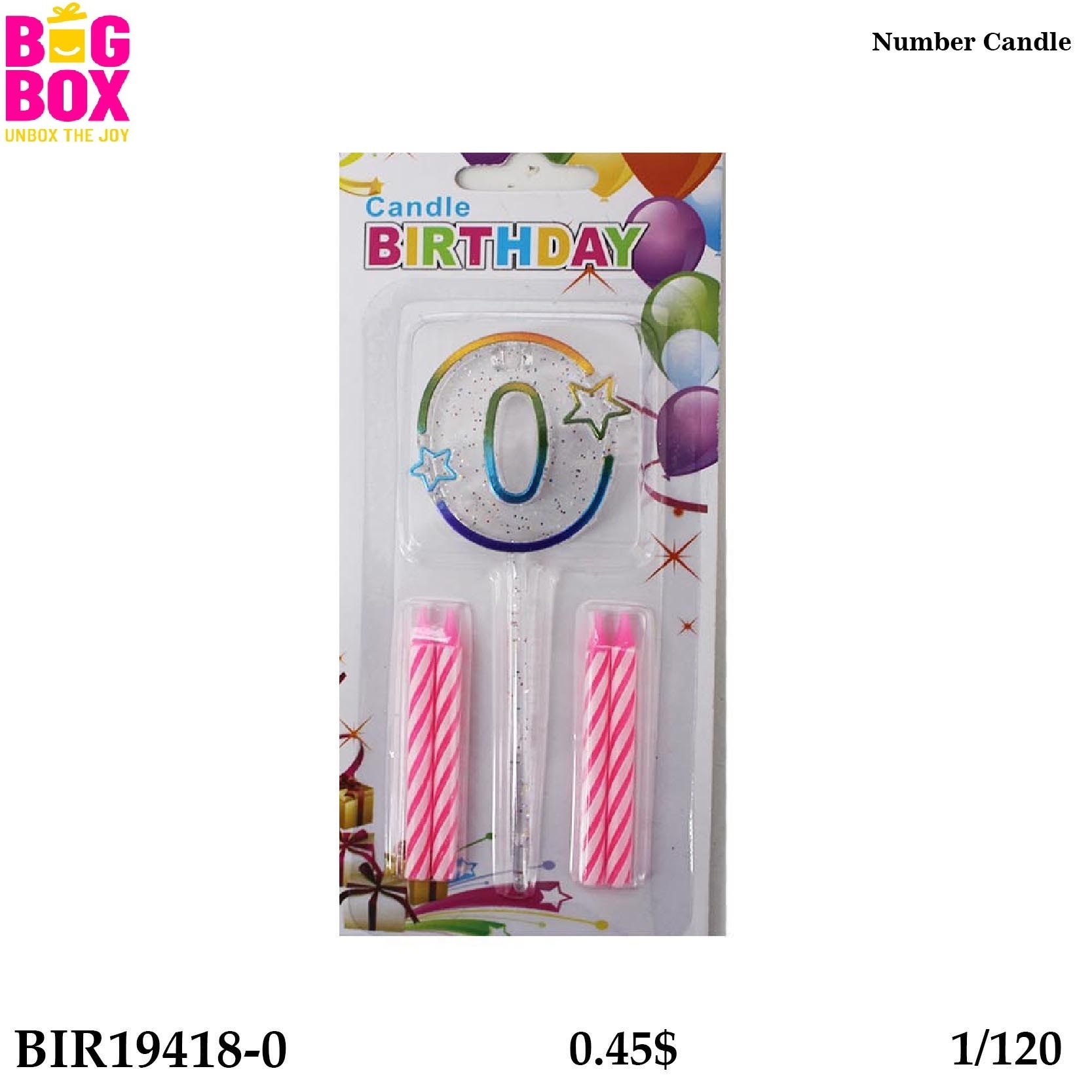 Candles No BIR19418-0