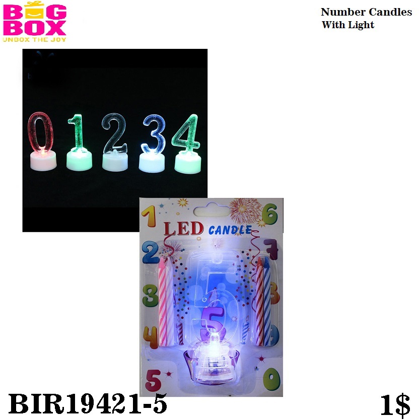 Candles No BIR19421-5