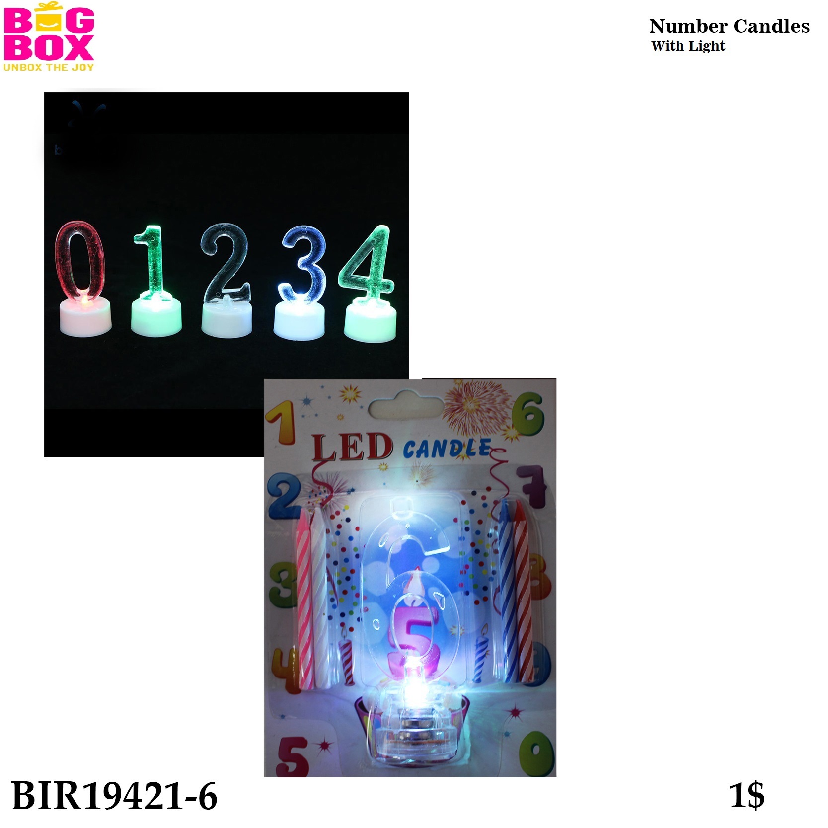 Candles No BIR19421-6