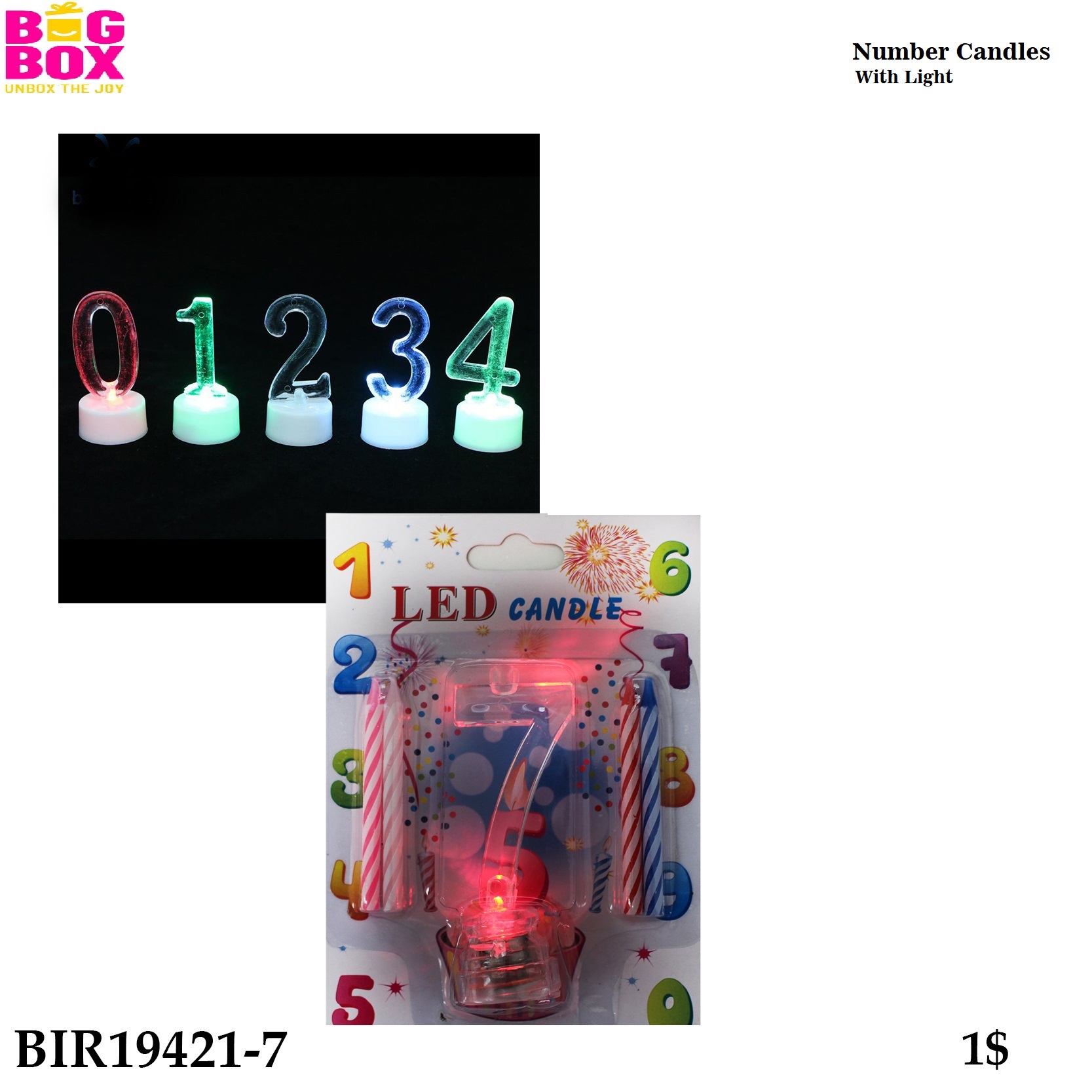 Candles No BIR19421-7