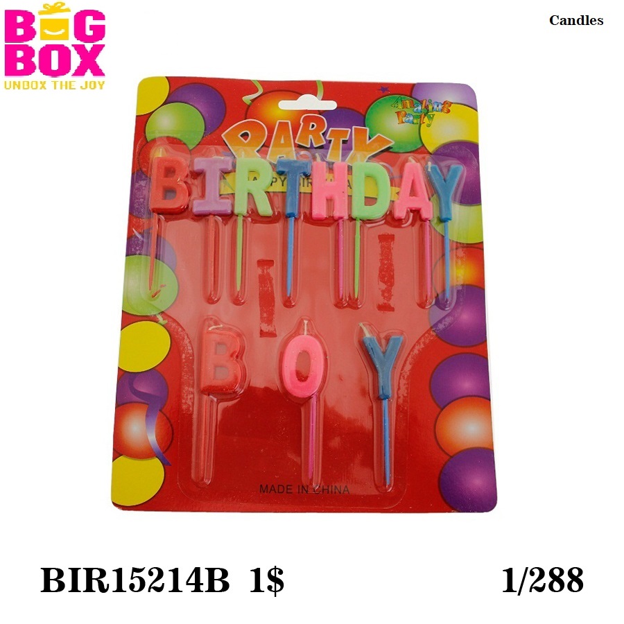 Stylish Magic Candles BIR15214B
