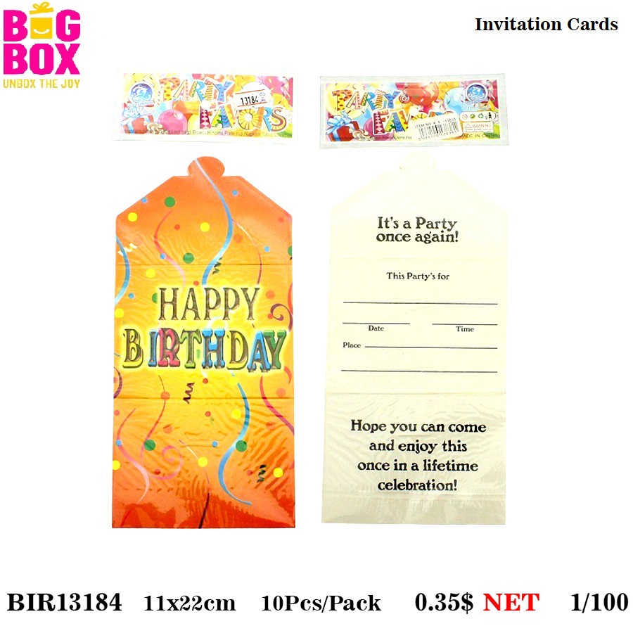 Cards BIR13184