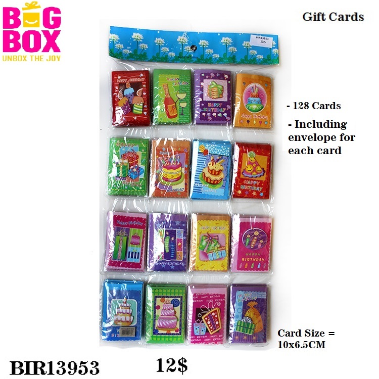 Cards BIR13953