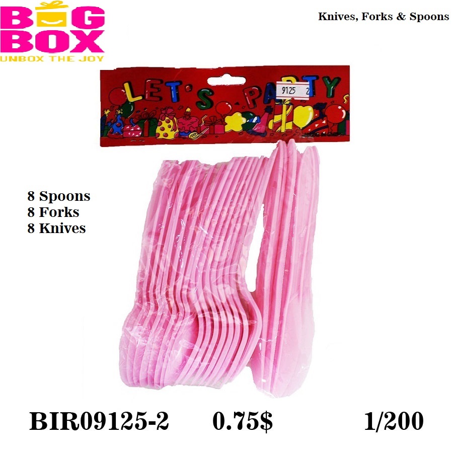 Forks, Knives & Spoons BIR09125-2