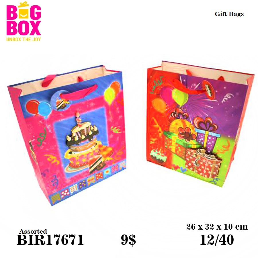 Gift Bags BIR17671