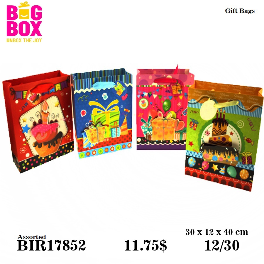 Gift Bags BIR17852