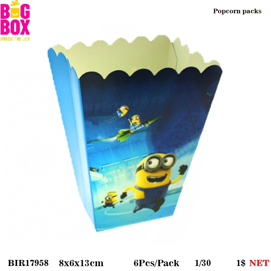 Popcorn Boxes BIR17958