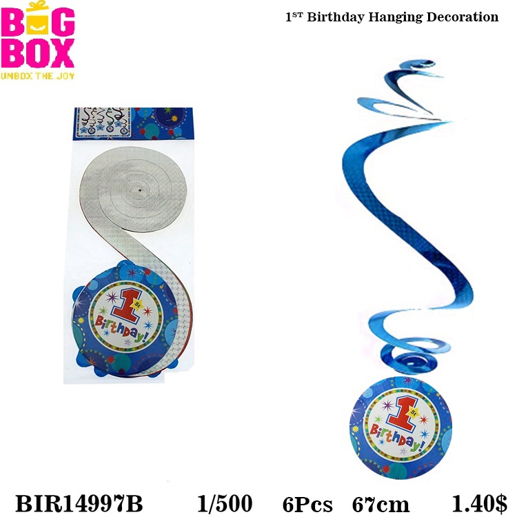 1st Birthday Theme BIR14997B