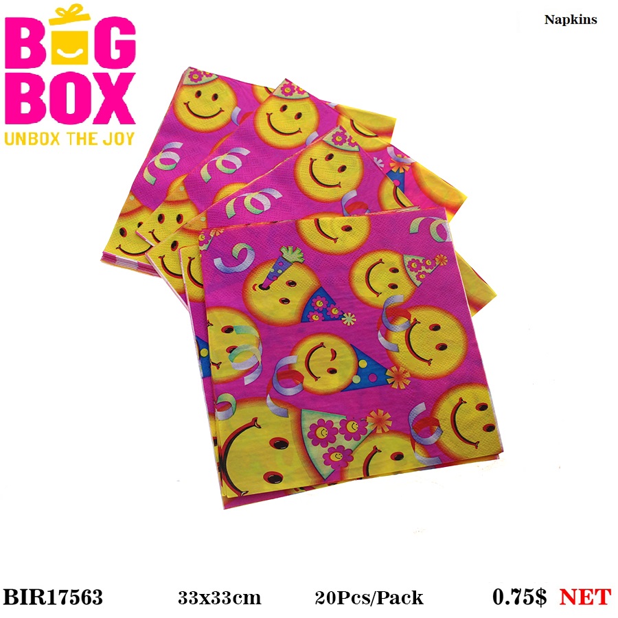 Smiley Pink BIR17563