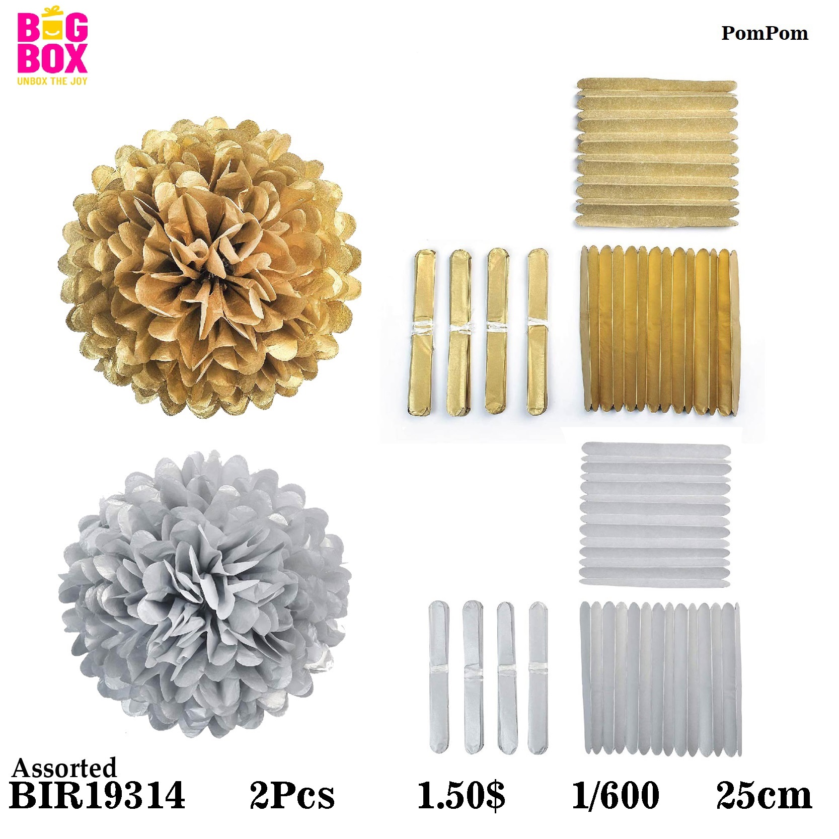 Paper Fans BIR19314