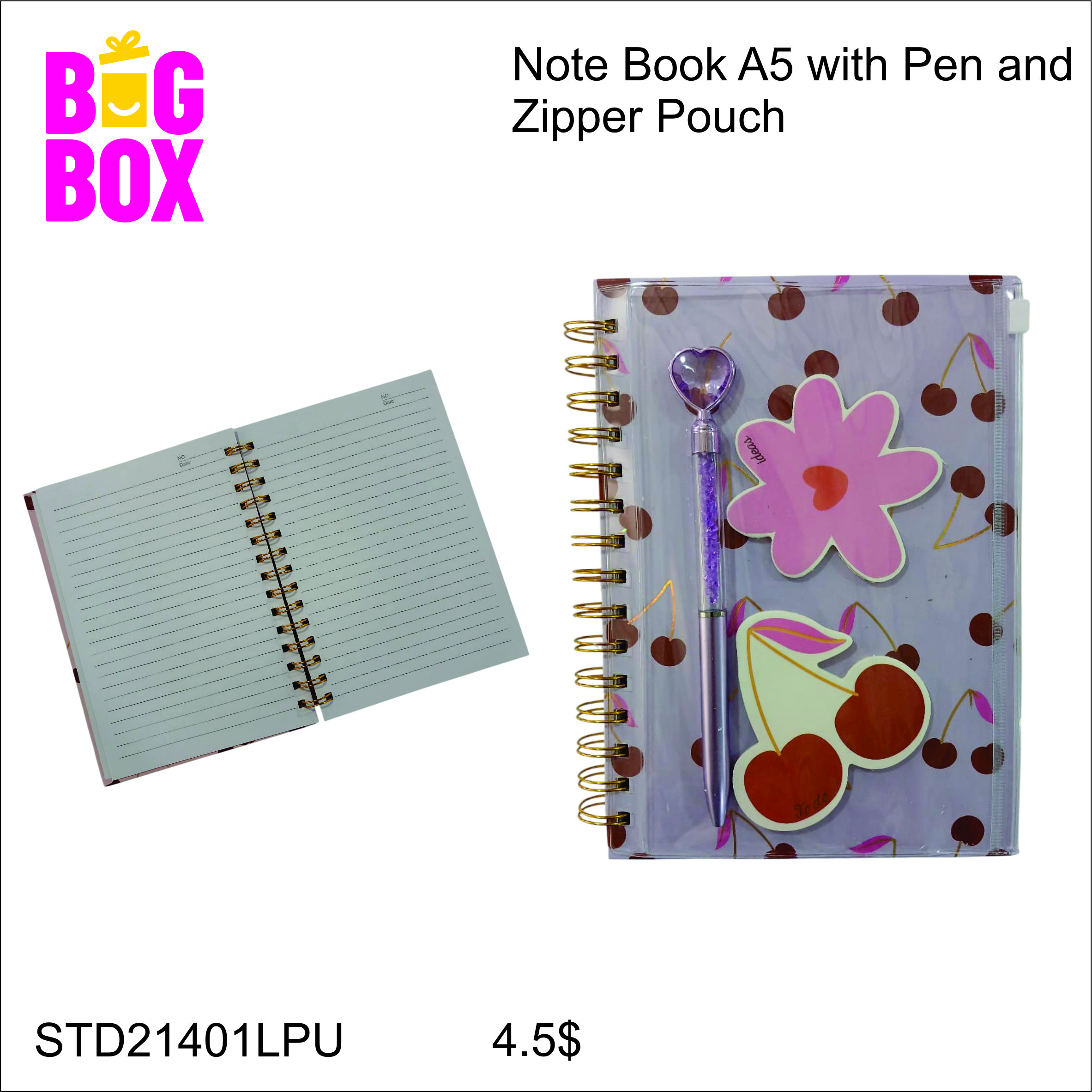 Diary & Notebook STD21401LPU