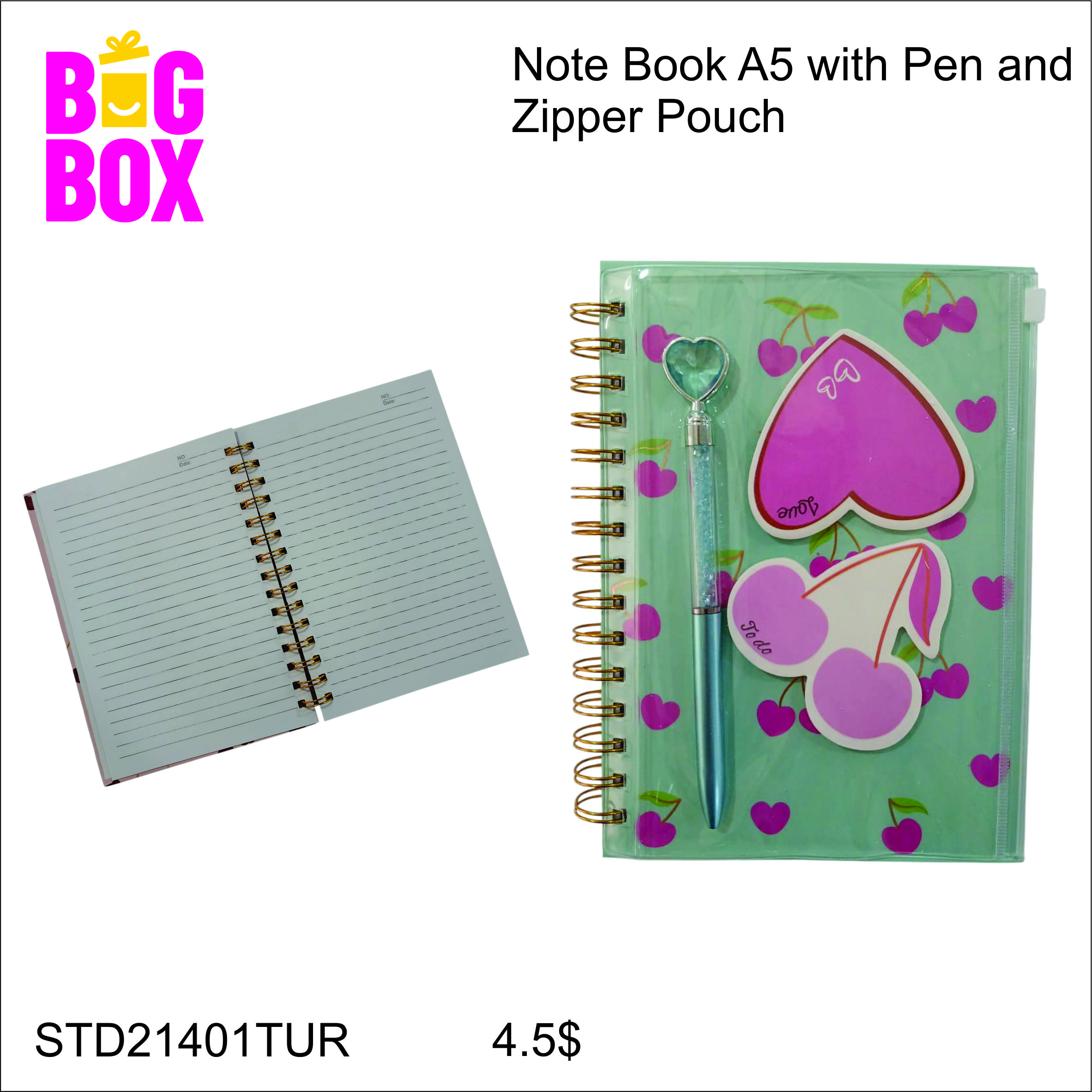 Diary & Notebook STD21401TUR