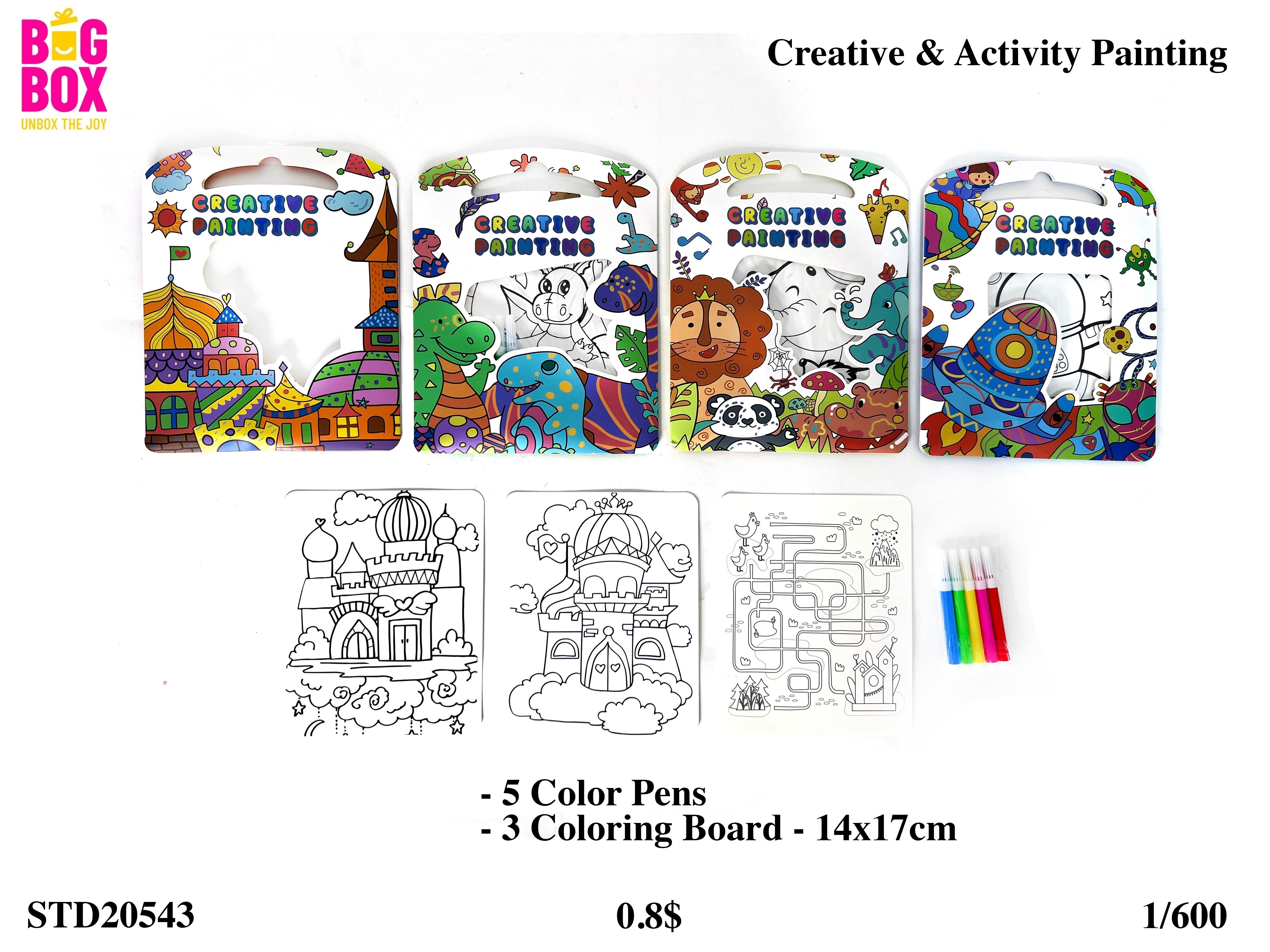 Educational & Actvity Books STD20543