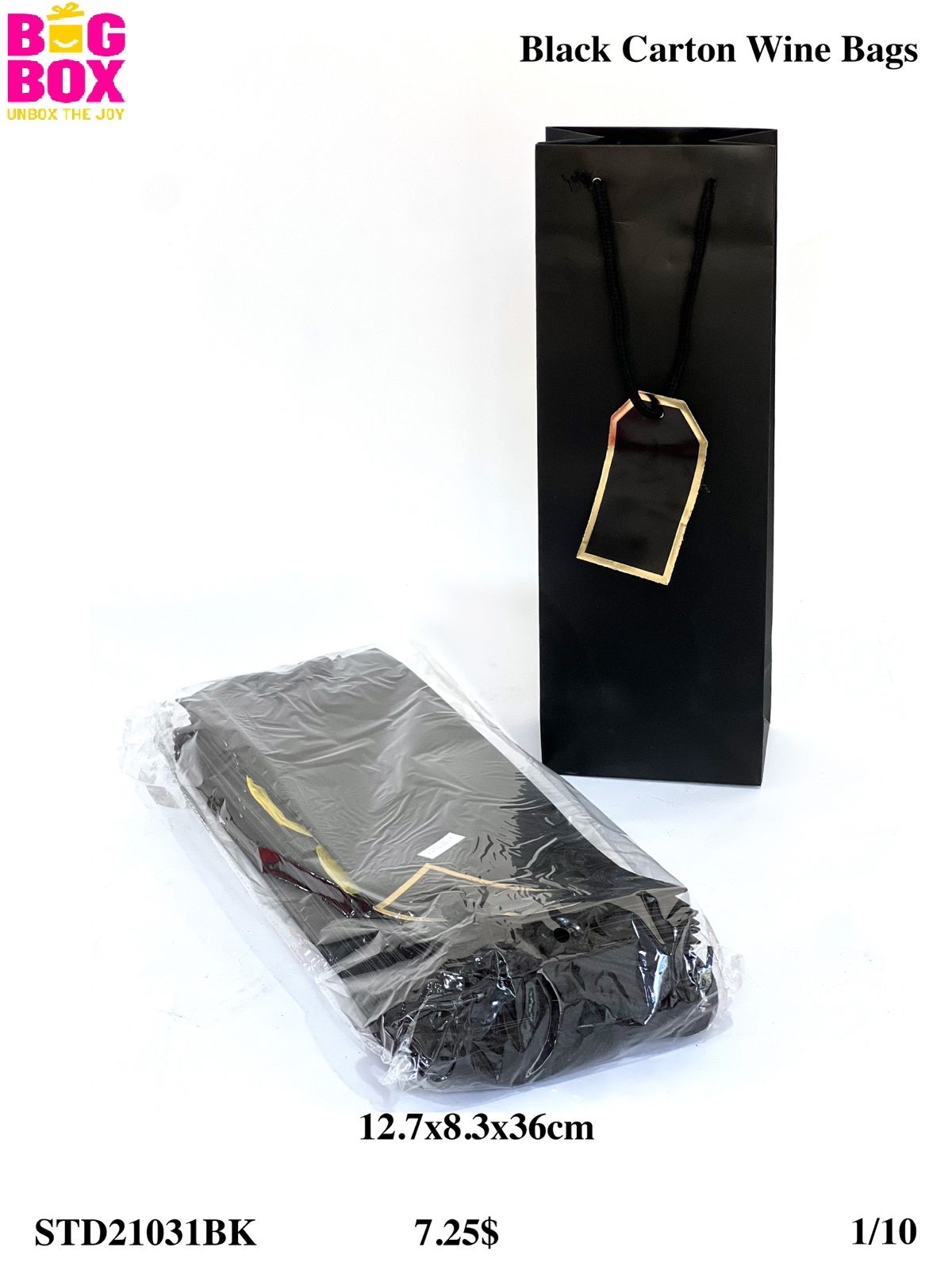 Gift Bags & Wine Bags STD21031BK