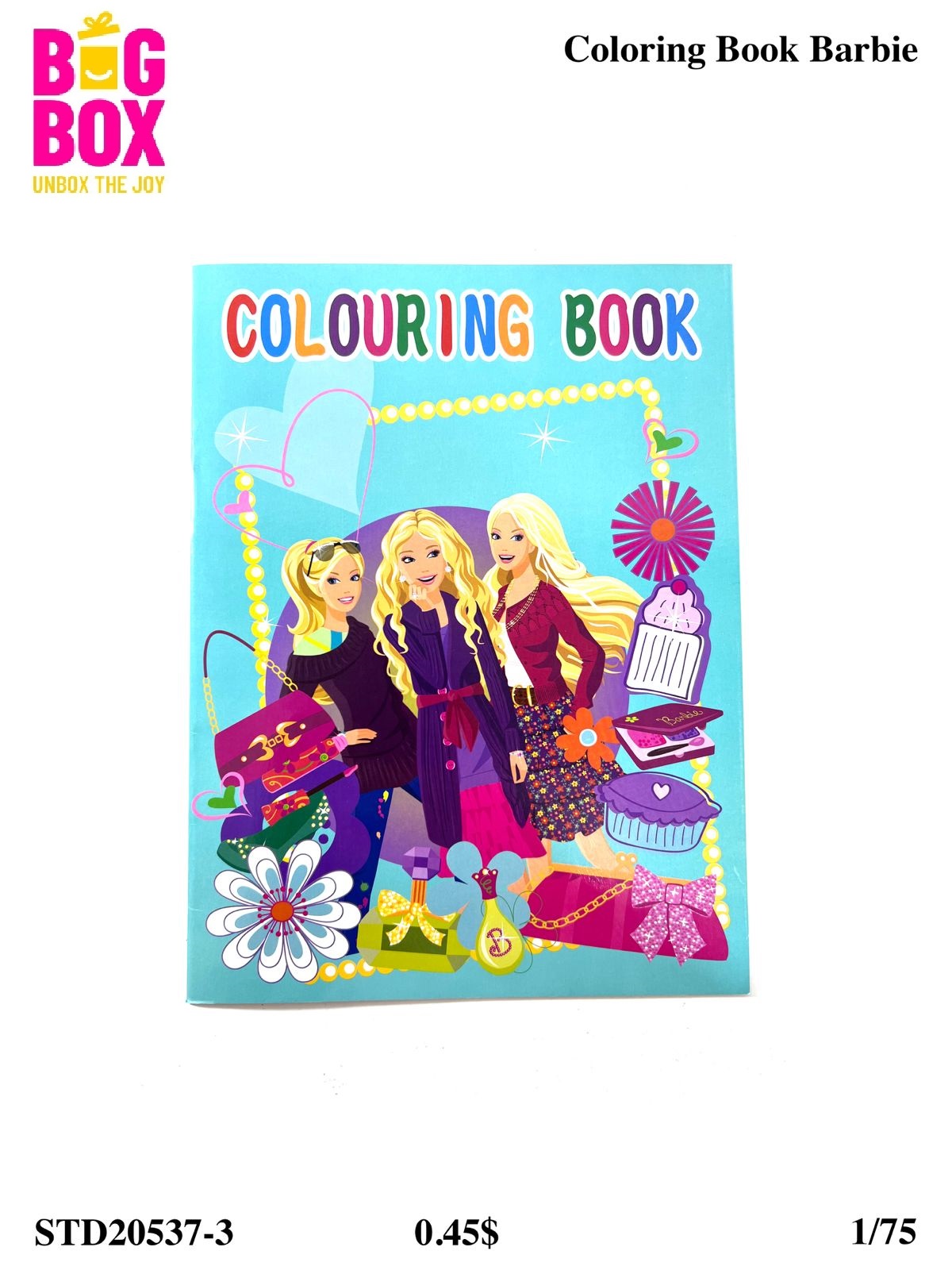 Scratch & Coloring Books STD20537-3